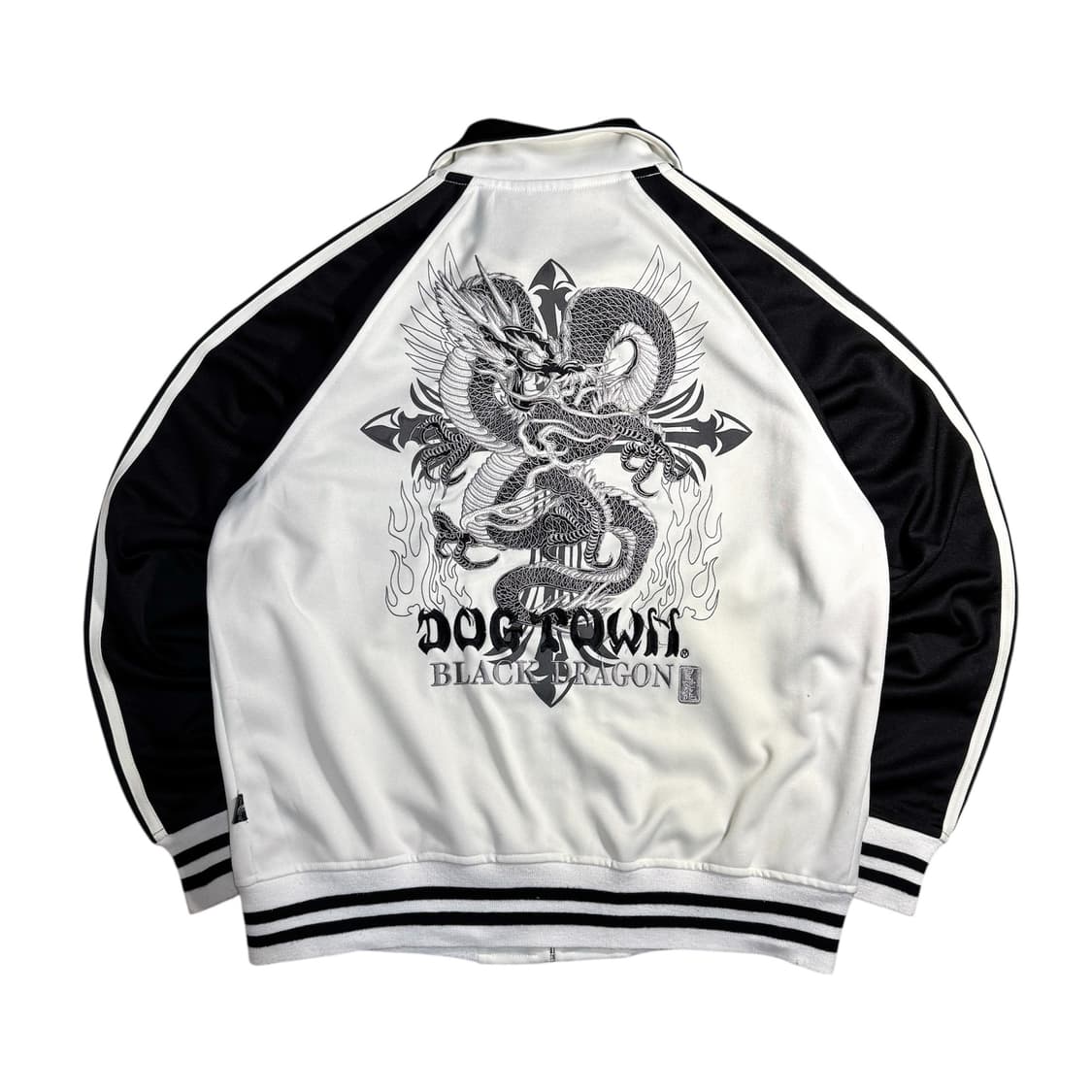 도그타운 Y2K 오리엔탈 블랙드래곤 자수 져지 상품이미지2