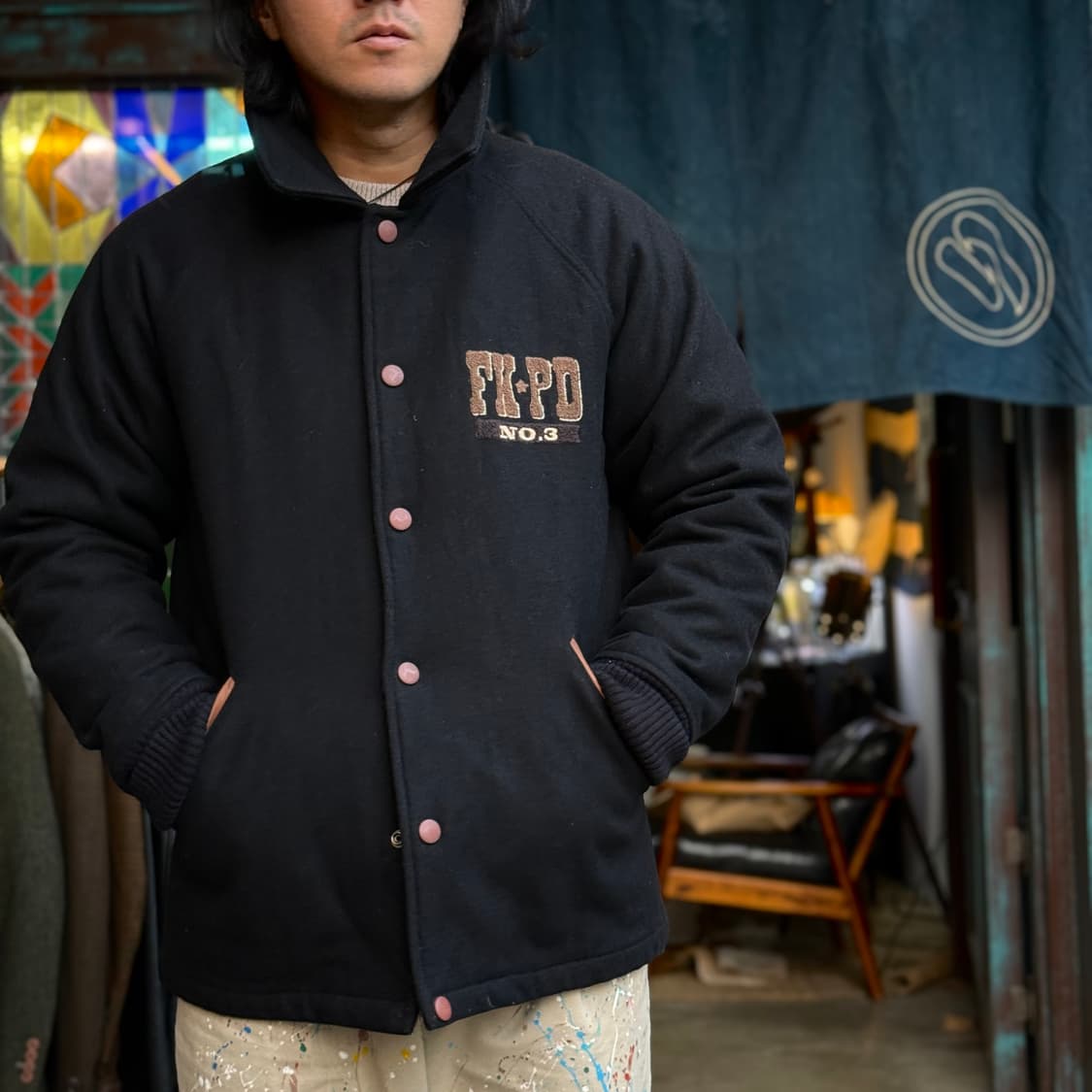 램배스트 크라임신 커럽티드 바시티 자켓 XL 상품이미지8