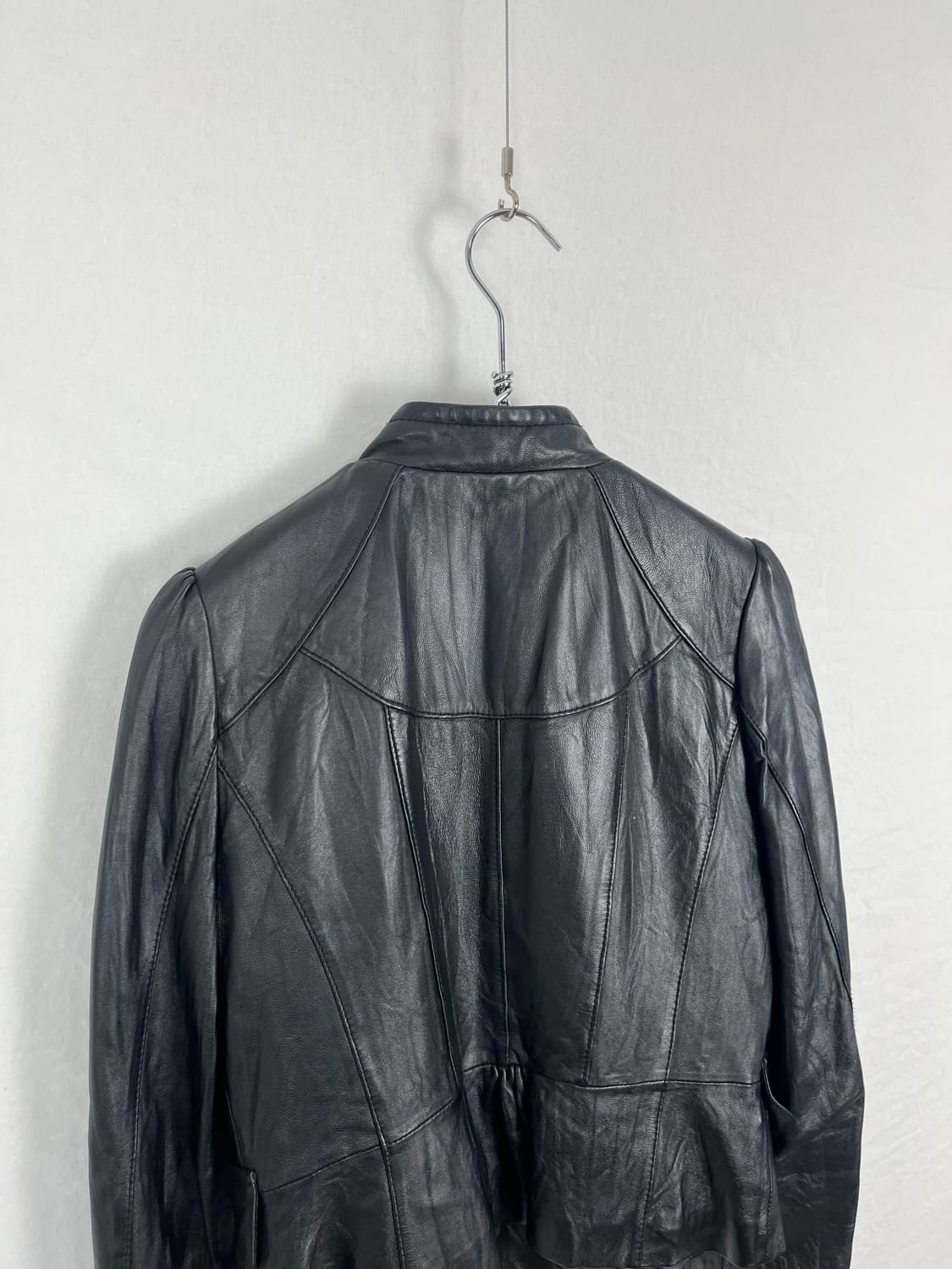 Vintage 레더 블레이저  상품이미지6