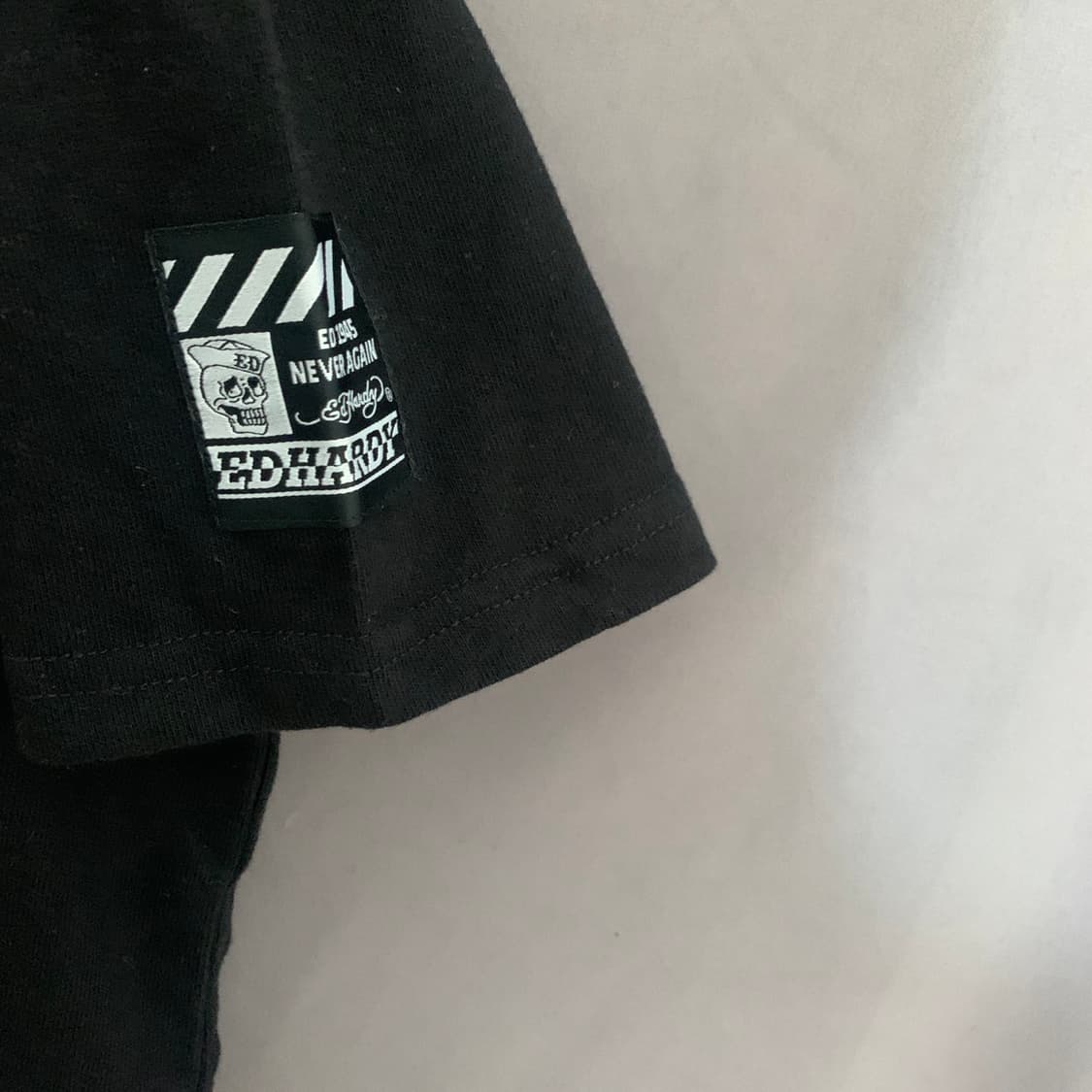 S ED HARDY 에드하디 스트릿 프린팅 오버핏 반팔티 상품이미지7