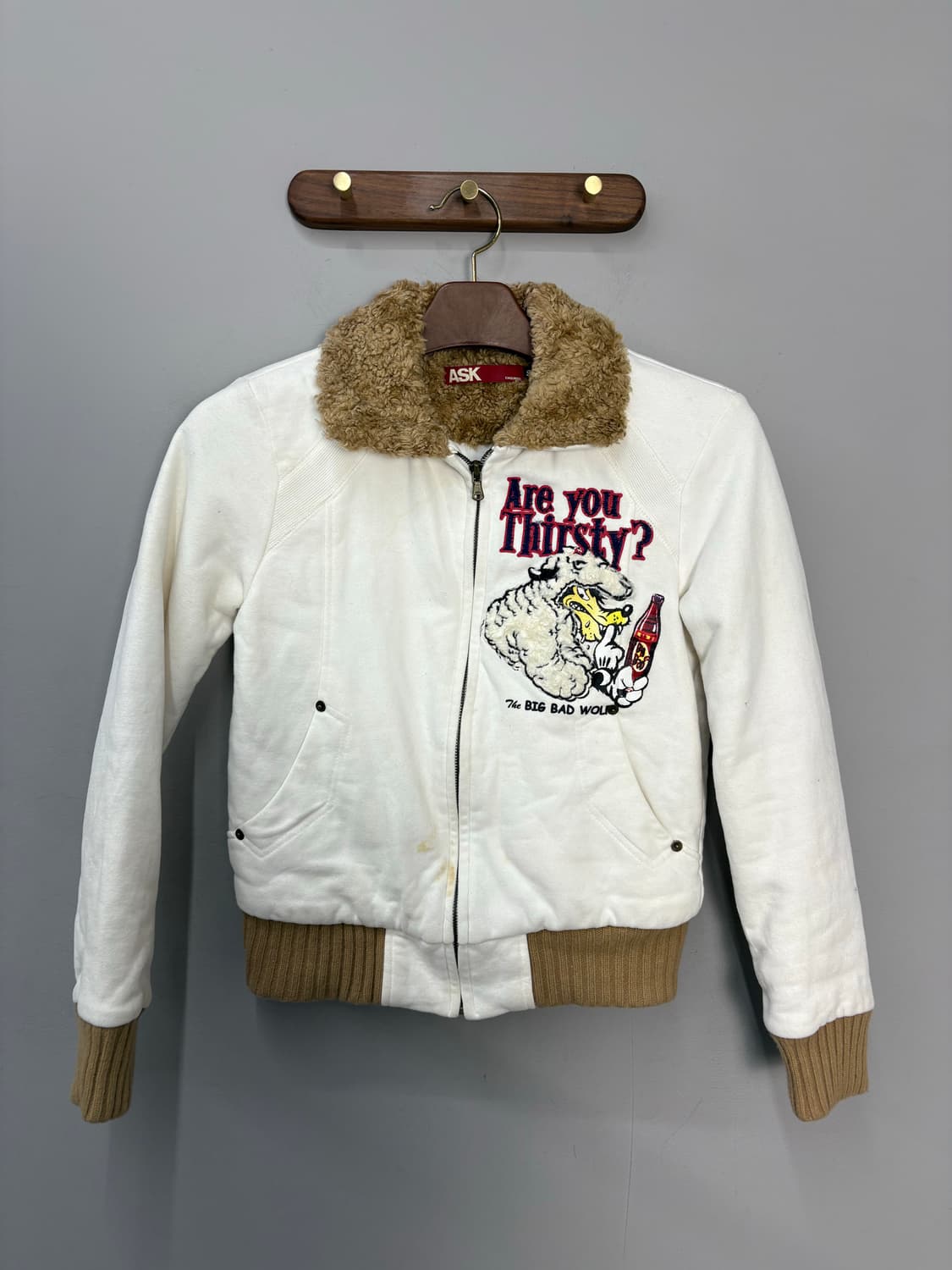 에스크 자수 디테일 코듀로이 자켓 A3189 상품이미지2