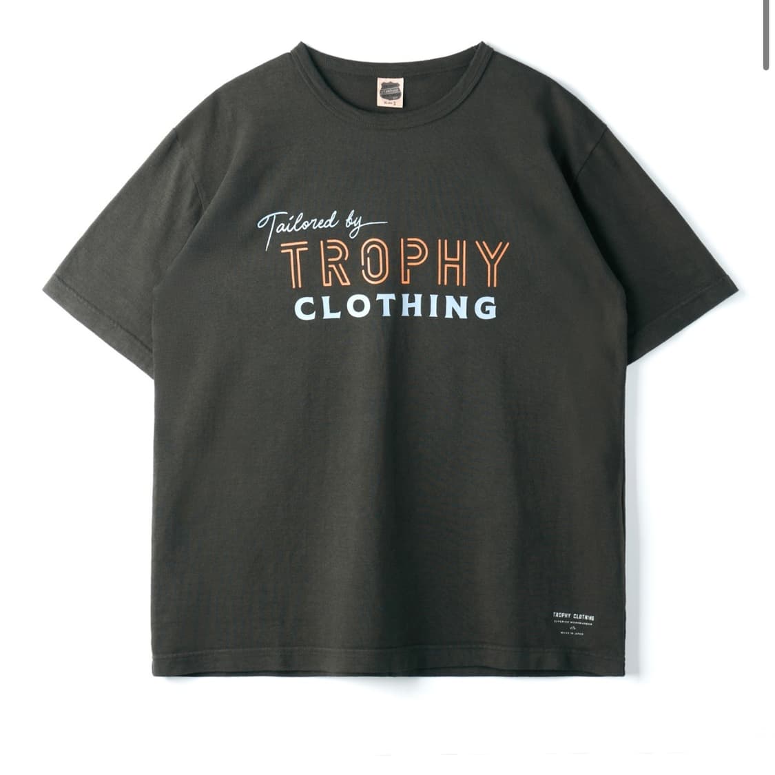 트로피클로딩 Tailored Logo OD Tee (Gun Black) 상품이미지4