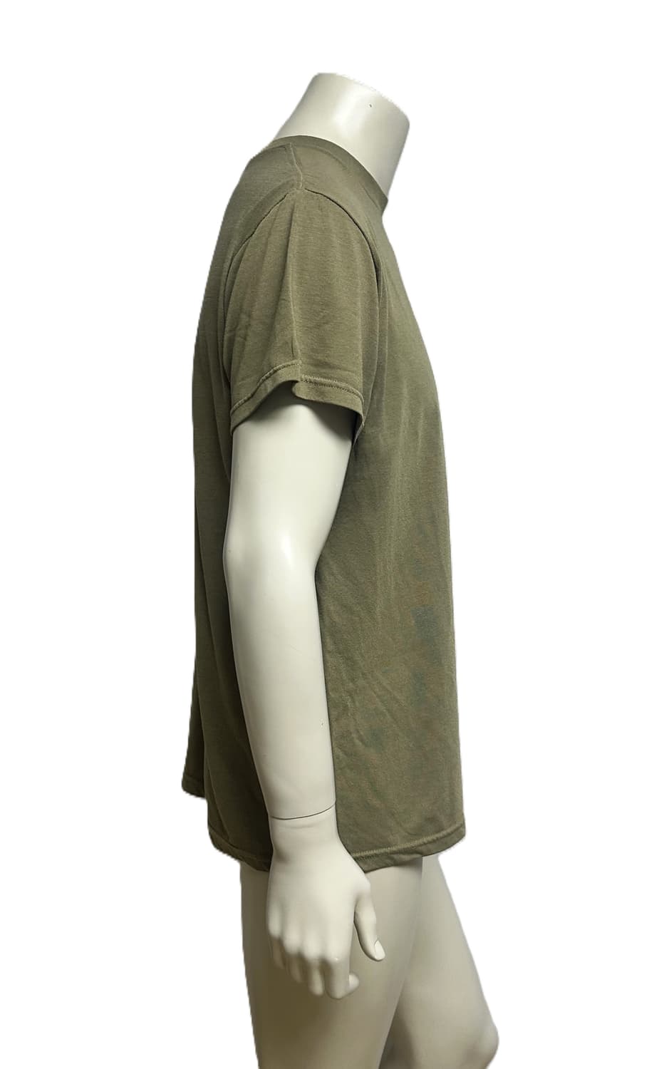 미군 카키색 라운드 반팔 티셔츠 (L) (22) (만원샵) 상품이미지3