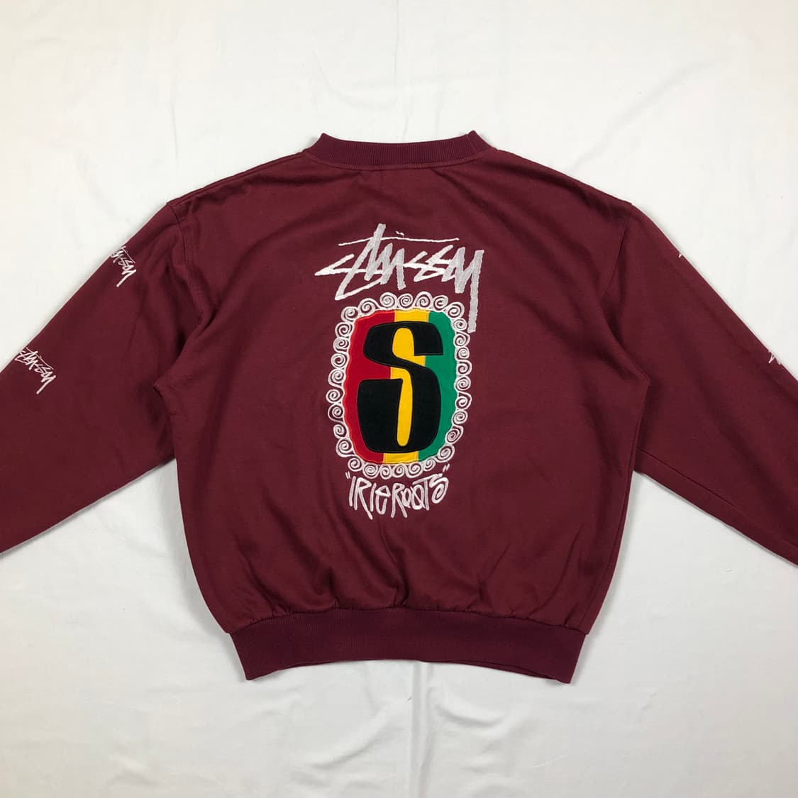90s 스투시 irie roots 빅로고 맨투맨 상품이미지5