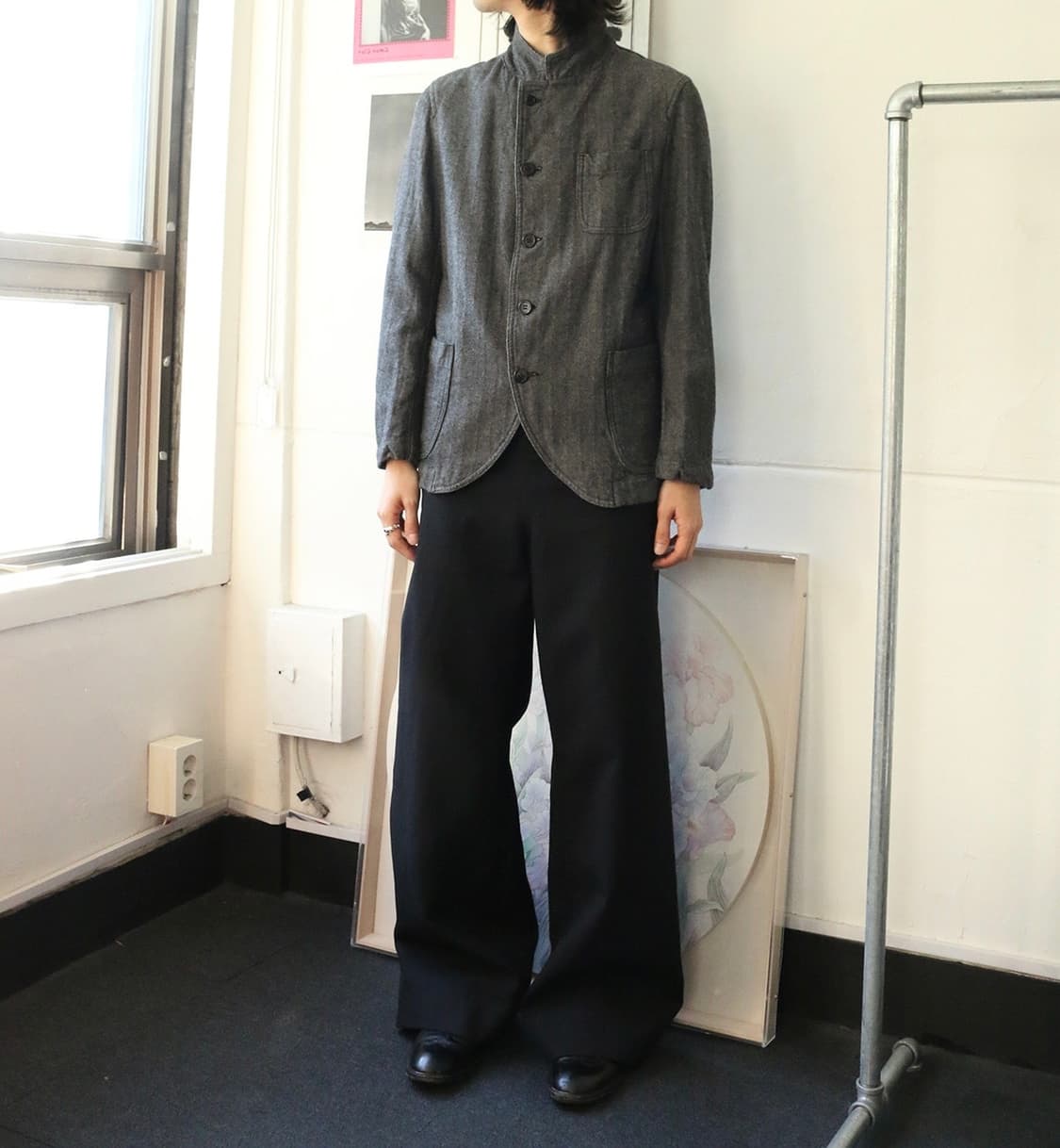 미 해군 울 세일러 부츠컷 트라우저  상품이미지1