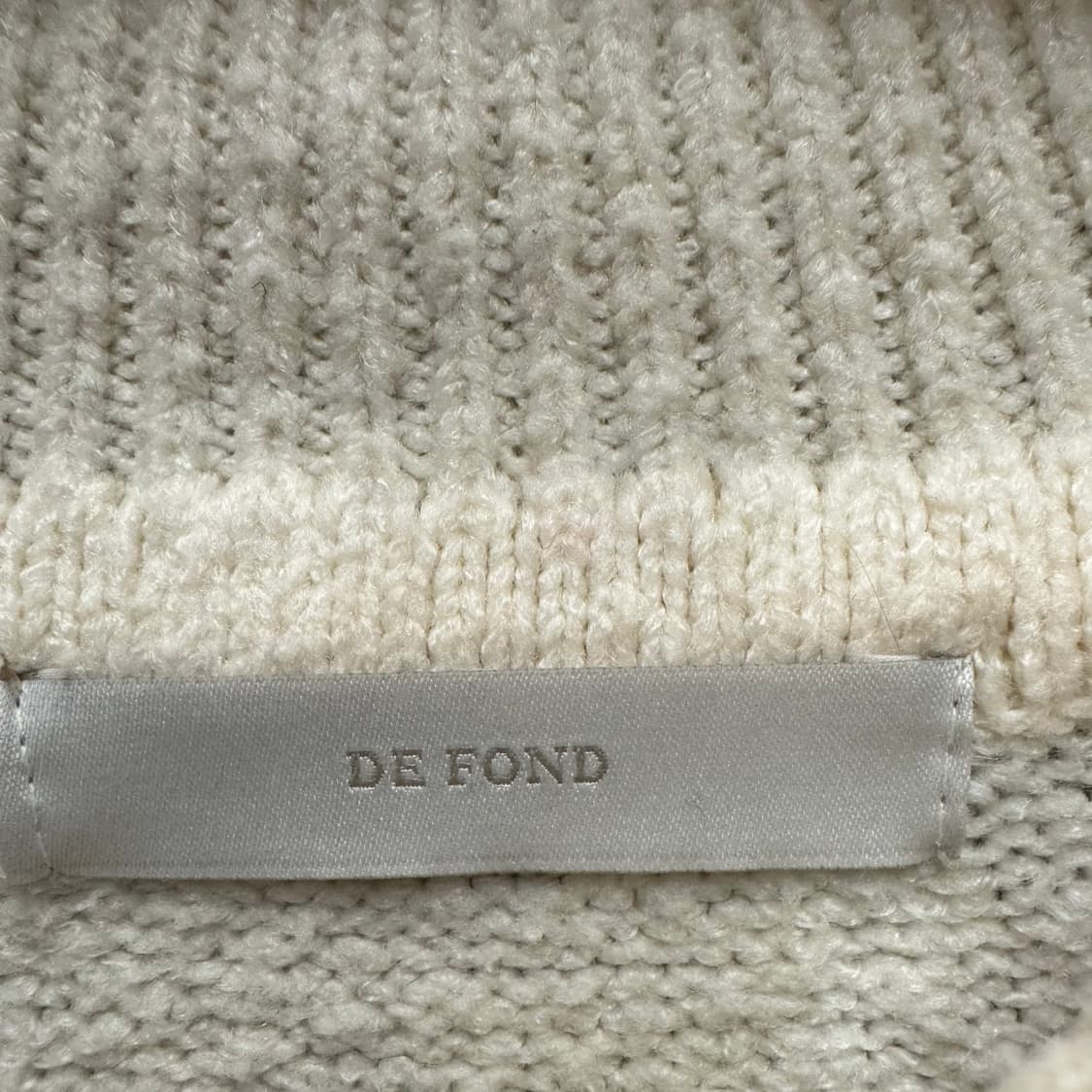 De fond 드퐁 니트 상품이미지2