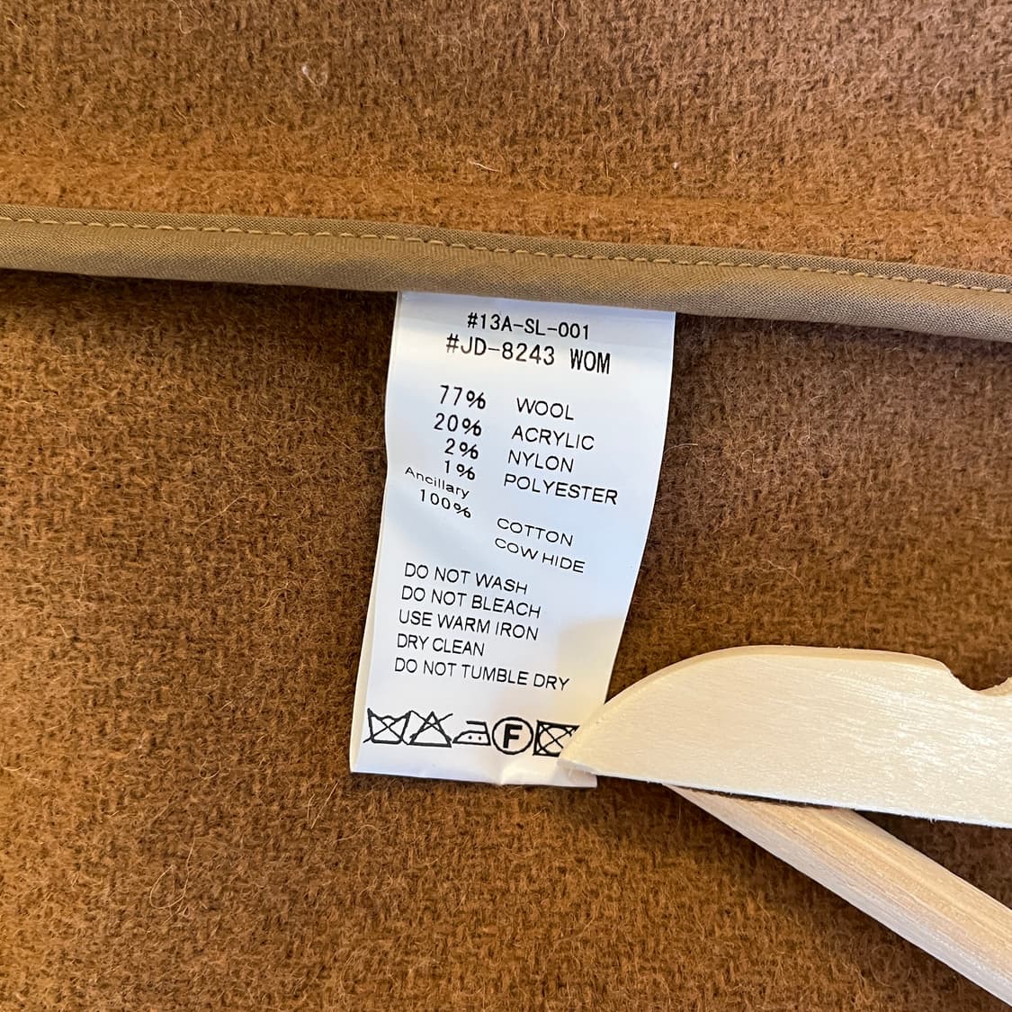 Danton wool coat ( ~55 ) 상품이미지9