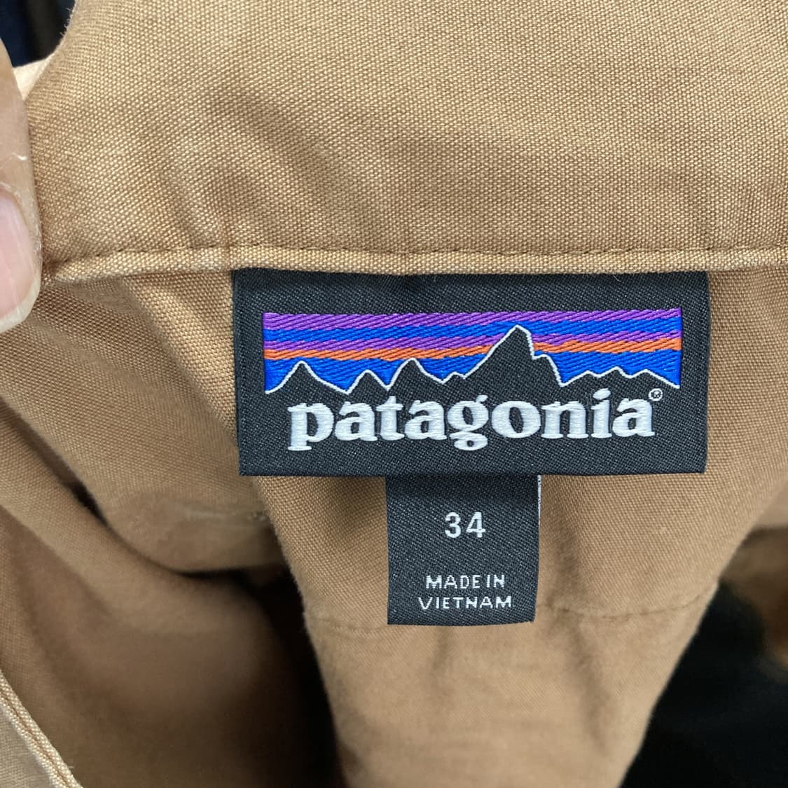 파타고니아 남성면반바지 베이지 허리34 상품이미지3