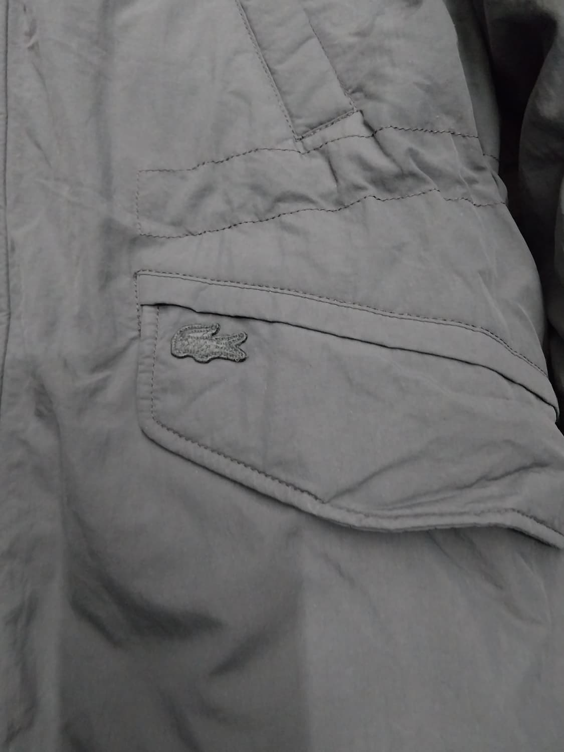 라코스테 그레이 후드 패딩 점퍼 95 상품이미지3