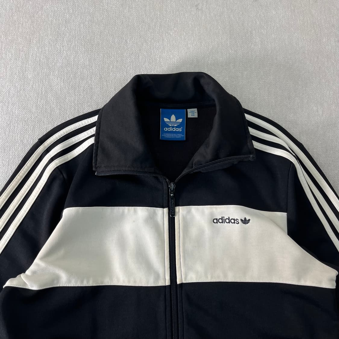 95 아디다스 베켄바우어 검흰 트랙탑 져지 상품이미지2