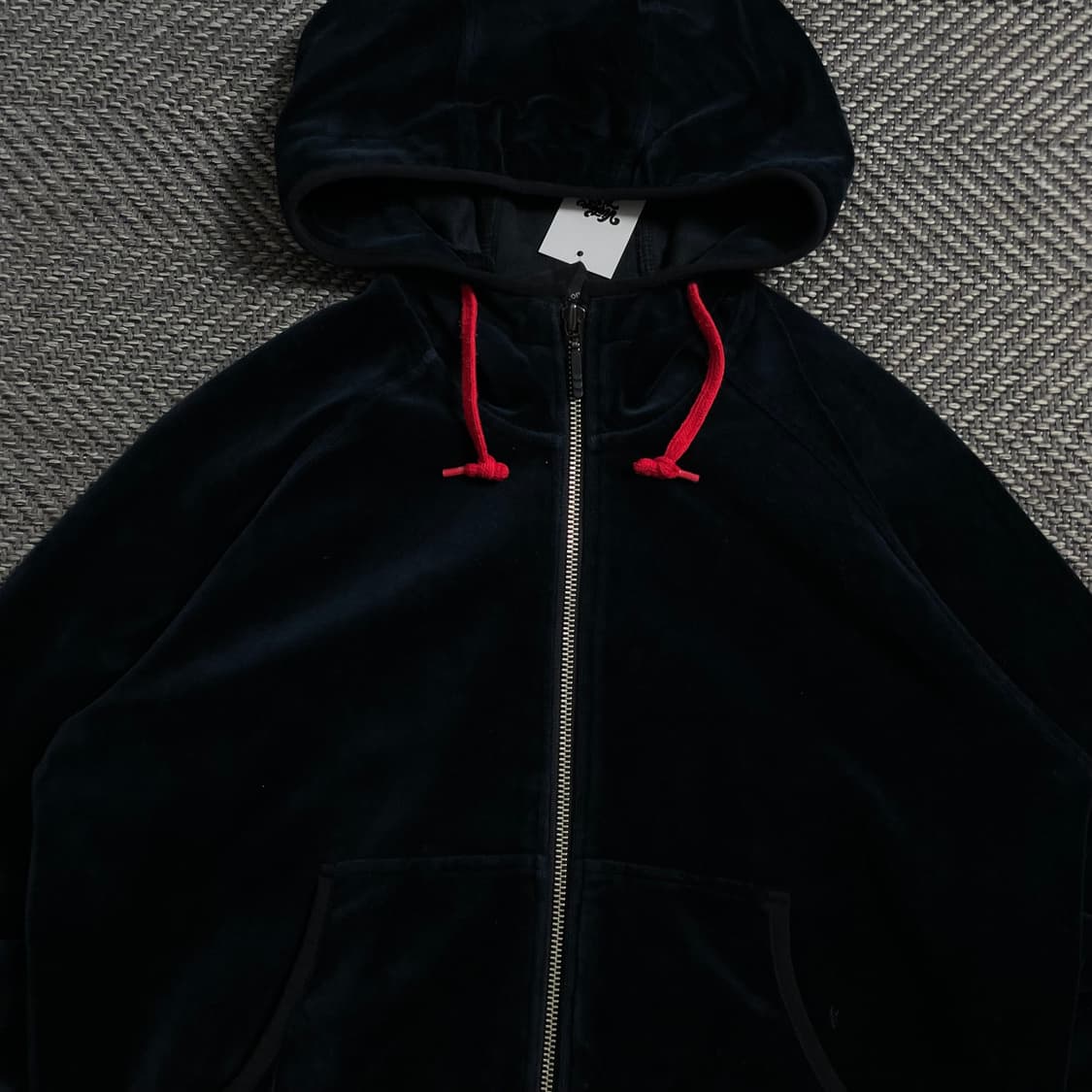 00s 아디다스 y2k 빈티지 벨벳 후드 트랙탑 y 4048 상품이미지5