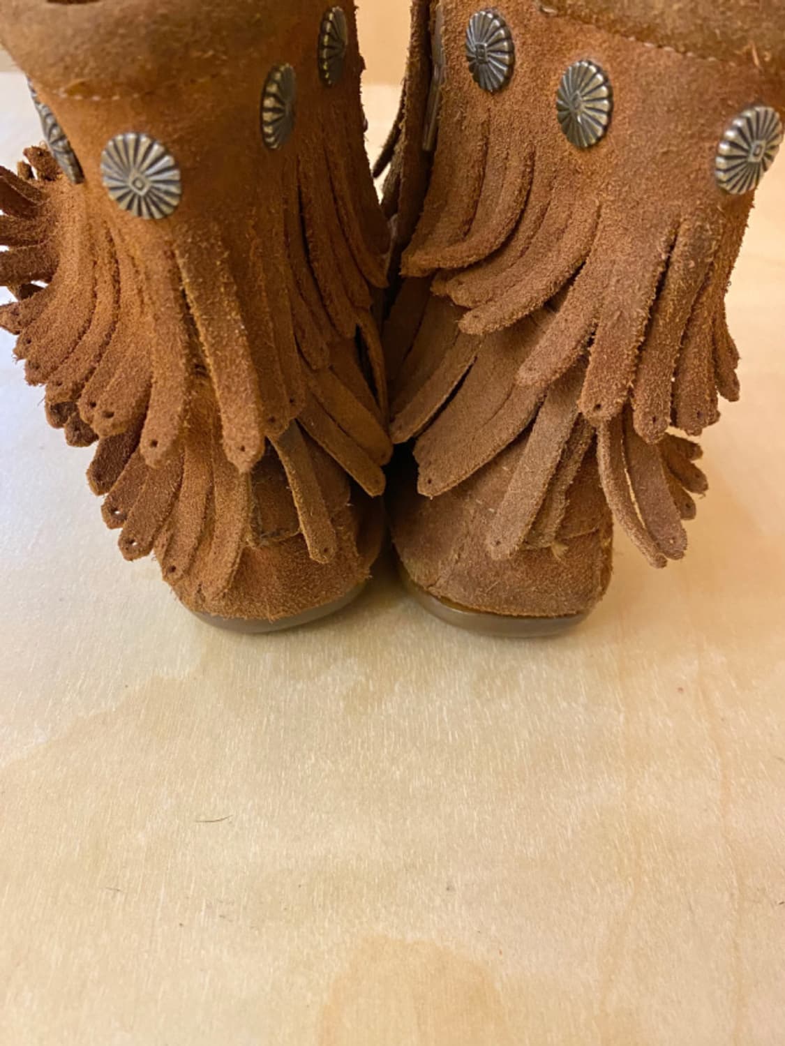 MINNETONKA fringe concho boots 미네통카 상품이미지6