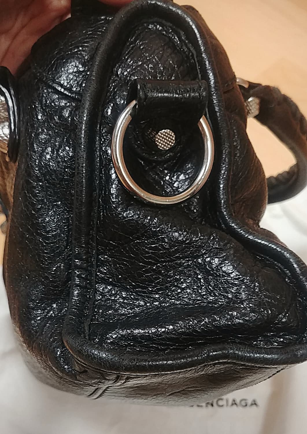 Balenciaga발렌시아가 자이언트 시티백 미니블랙 상품이미지7