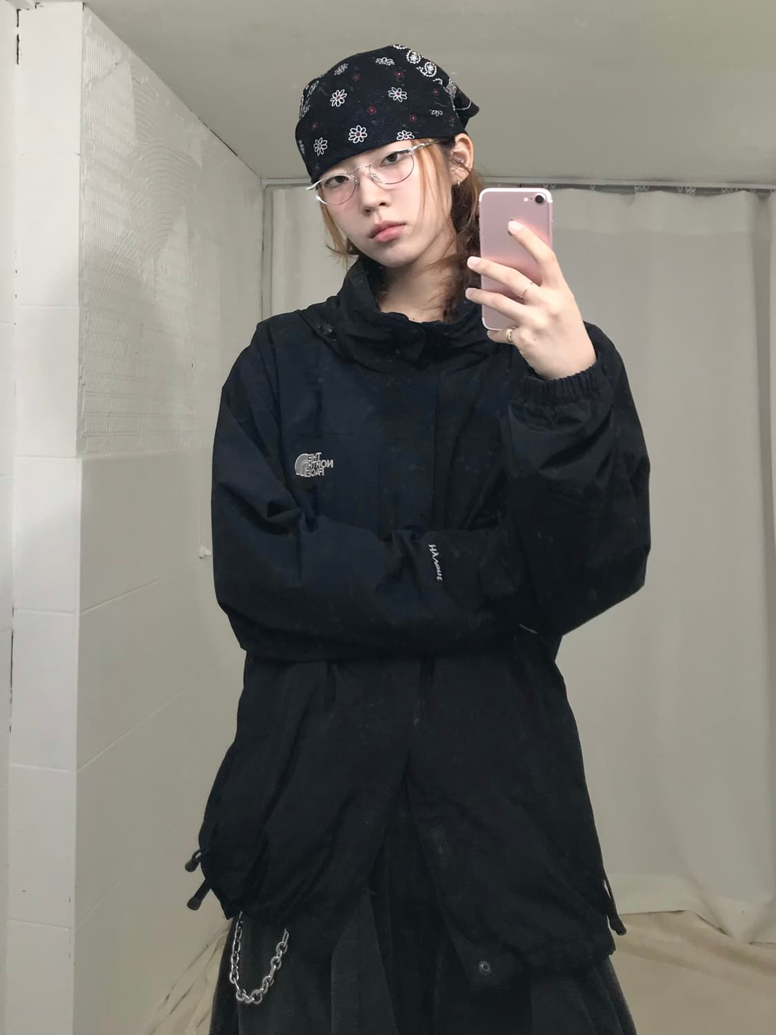 노스페이스 Hy vent 블랙 윈드 브레이커 바람막이 상품이미지2