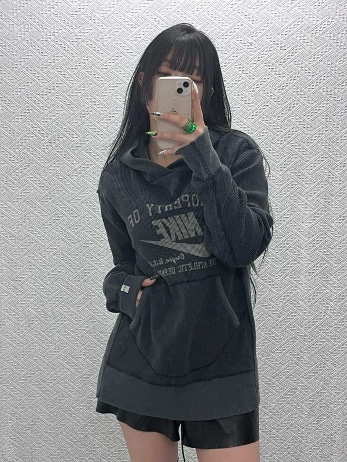 나이키 올드스쿨 빈티지 스트릿 와플 후드티 L C08563 상품이미지1