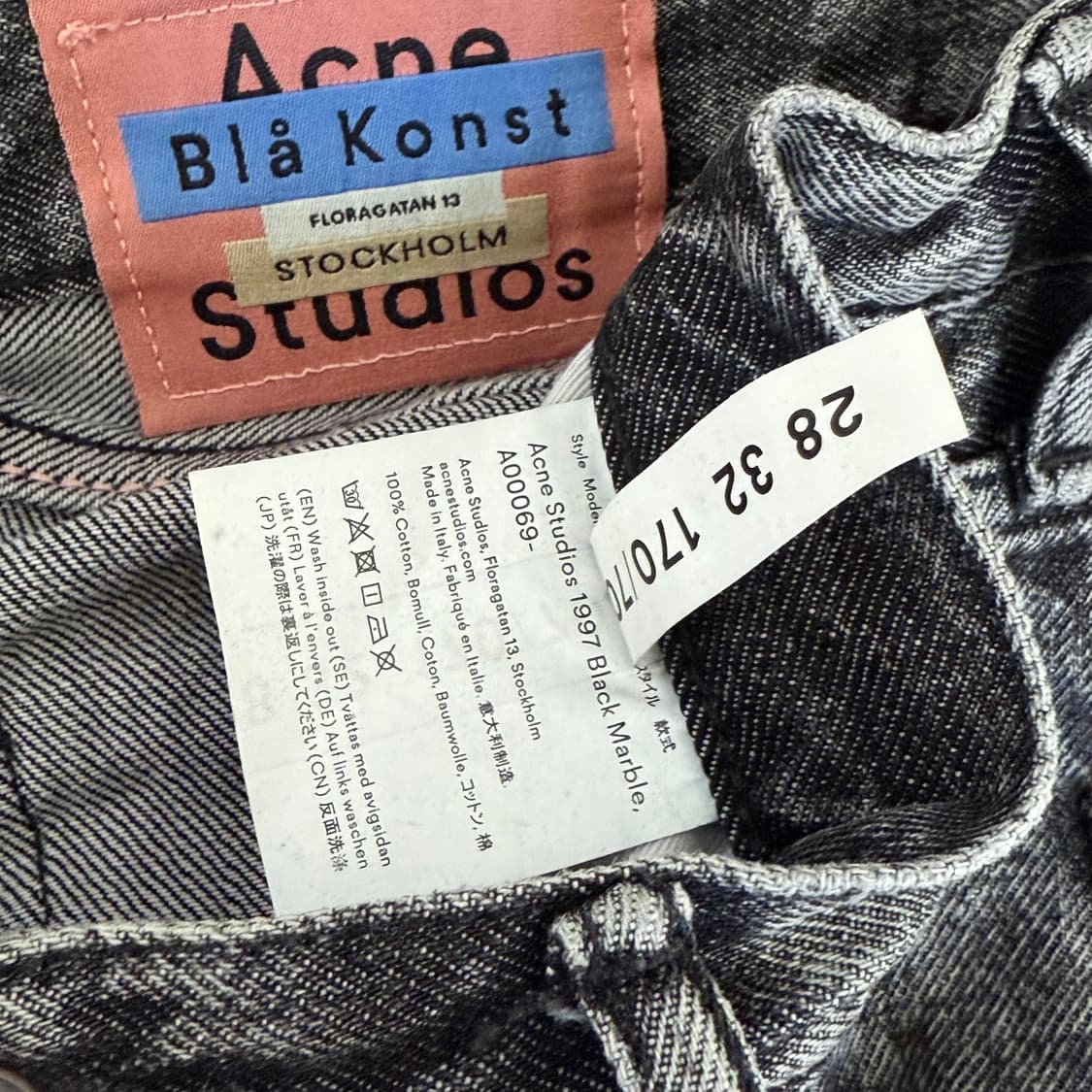 아크네스튜디오 블랑캣 데님 팬츠 (28 32) 상품이미지2