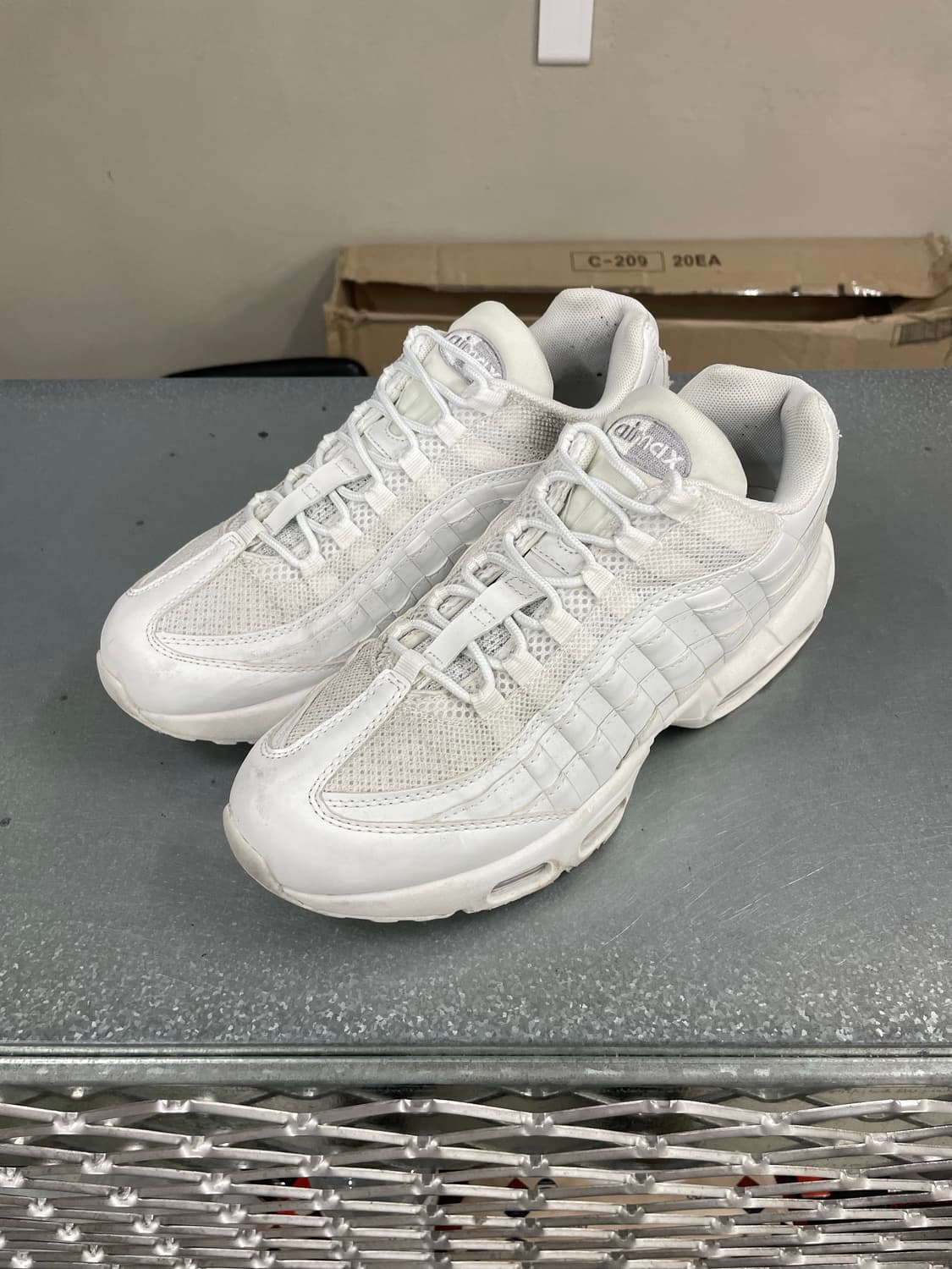 나이키 에어맥스 95 화이트 265 상품이미지2