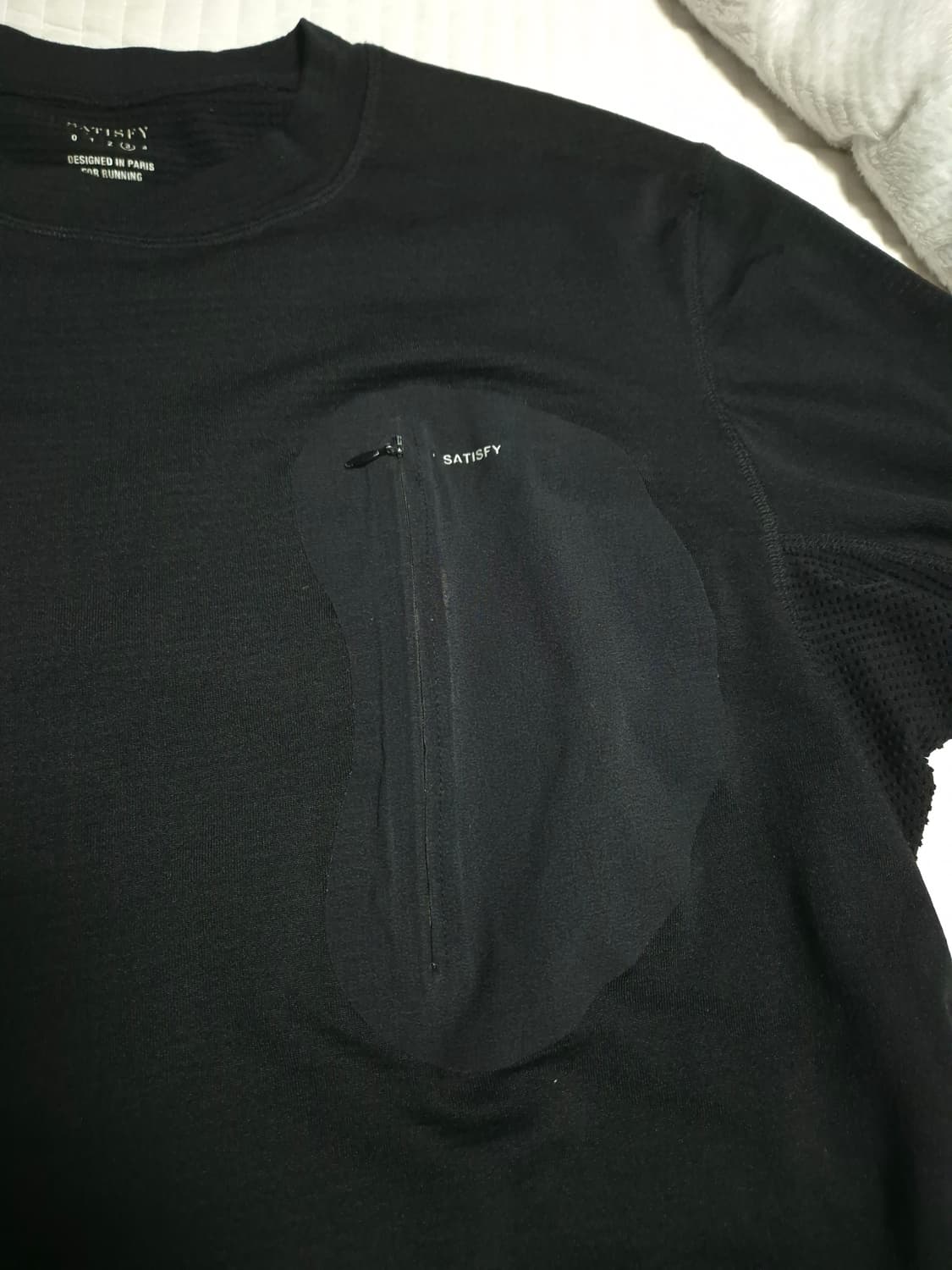 새티스파이 고스트플리스 긴팔 러닝복 3사이즈 상품이미지2