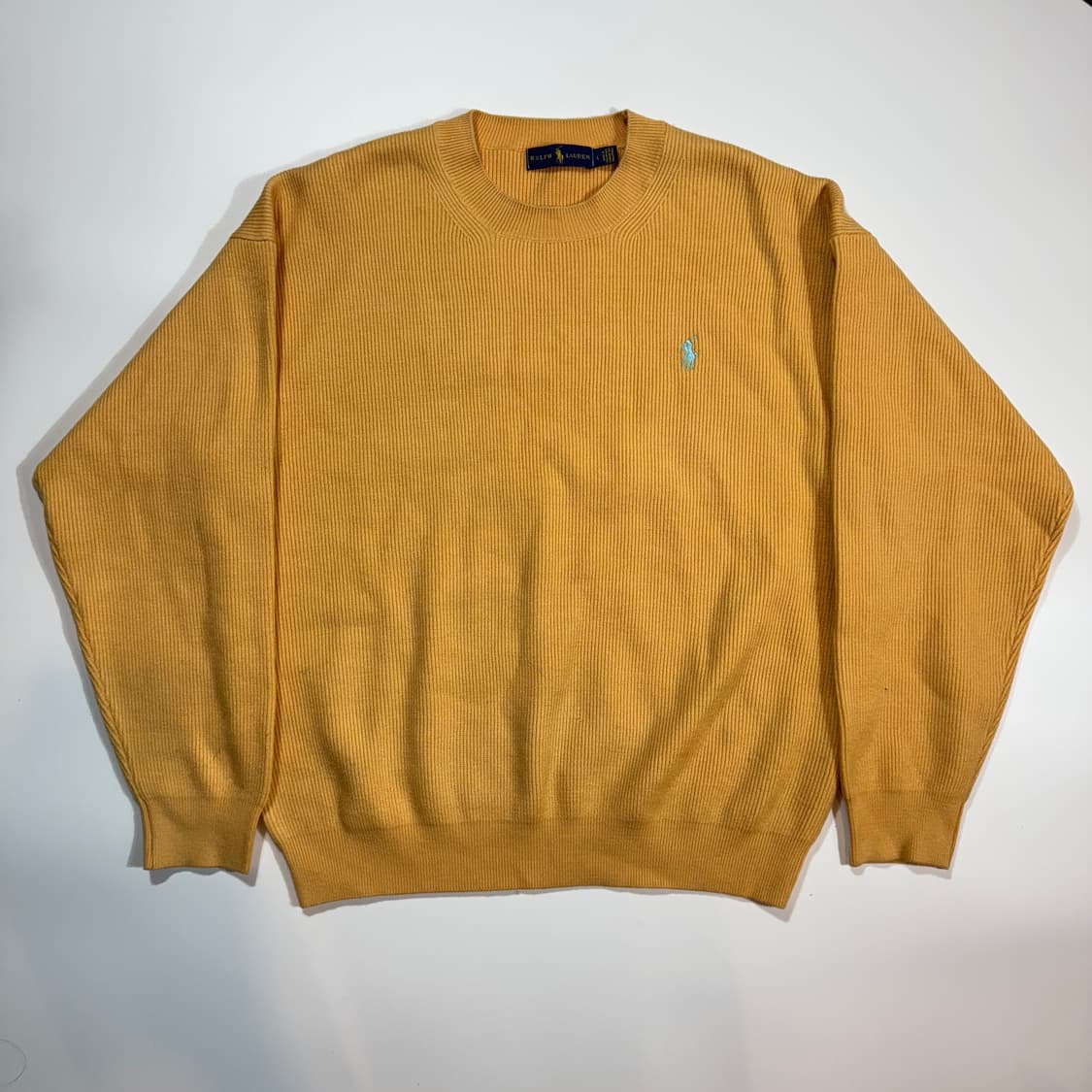 폴로 랄프로렌 머스타드 코튼 니트 상품이미지1