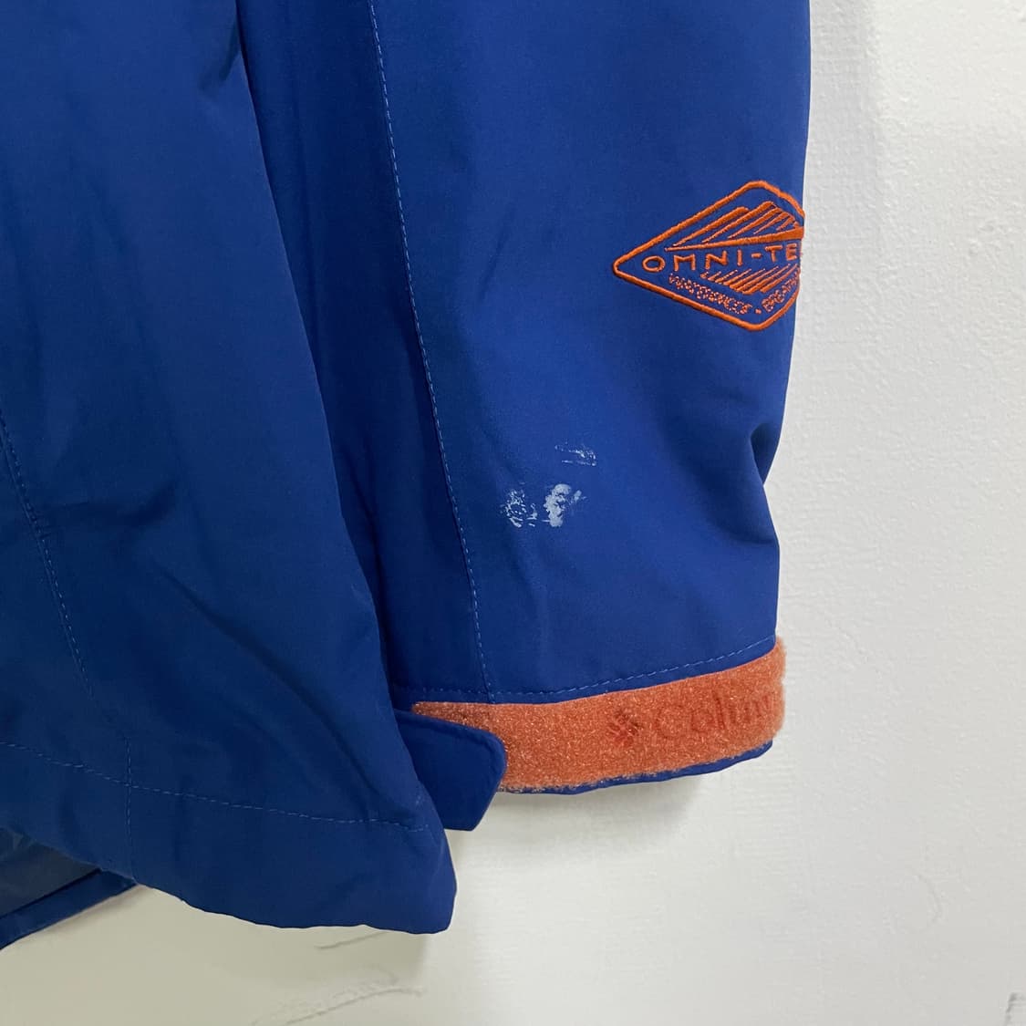 컬럼비아 블루 바람막이 자켓 상품이미지4