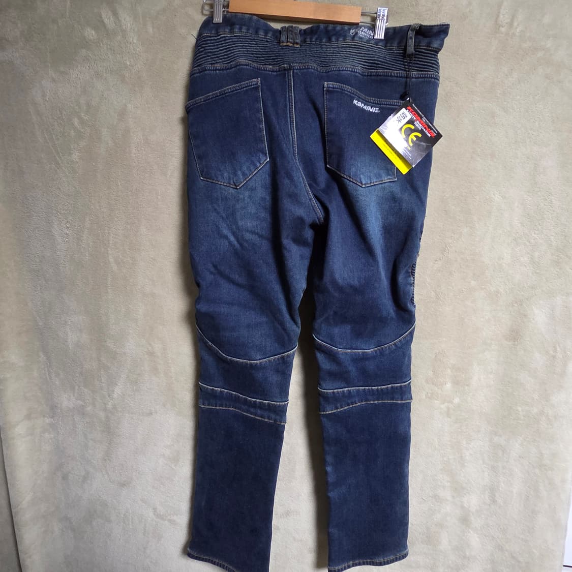 새상품!!바이크 보호대 청바지 바이커진 ♡코미네♡ 라이더 청바지 3XL 상품이미지1