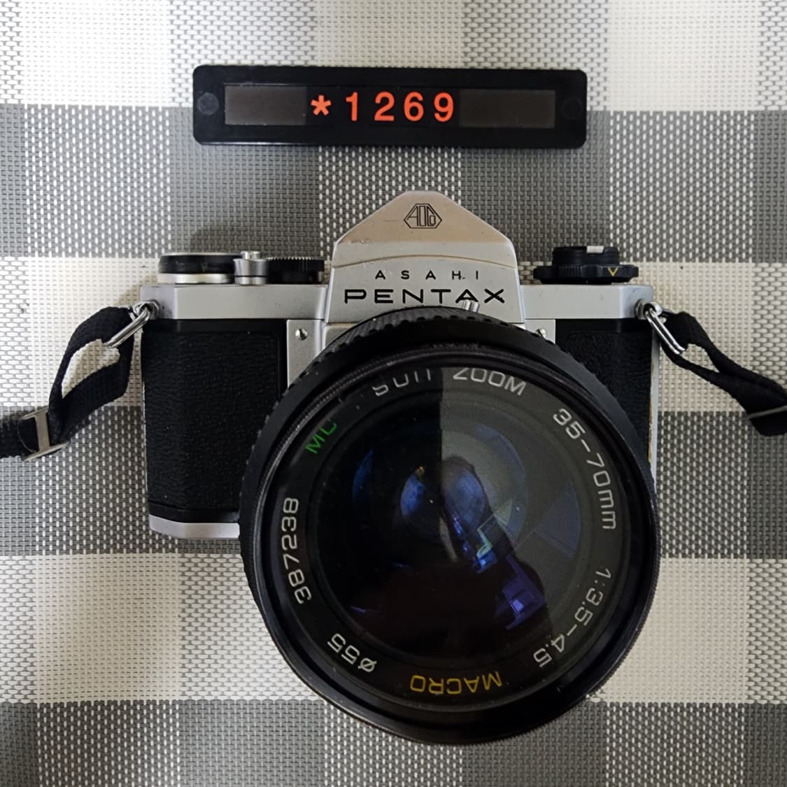 아사히 펜탁스 SV 필름카메라 35-70 줌렌즈 블랙바디 상품이미지1