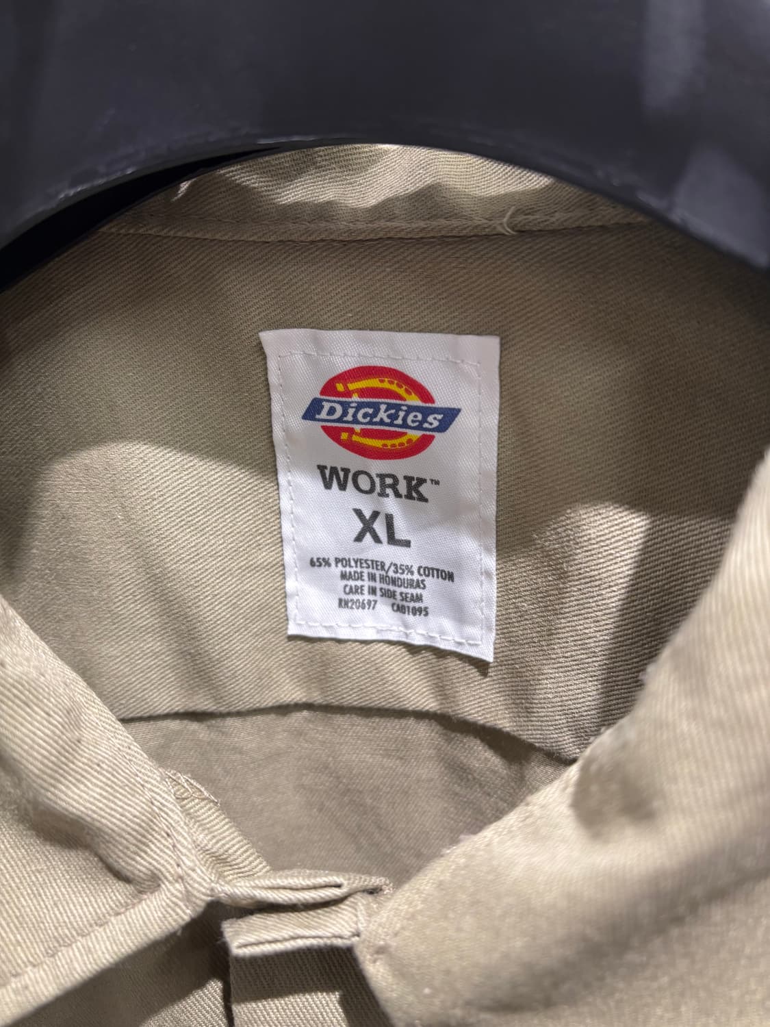 디키즈 워크 셔츠(카키베이지)   상품이미지8