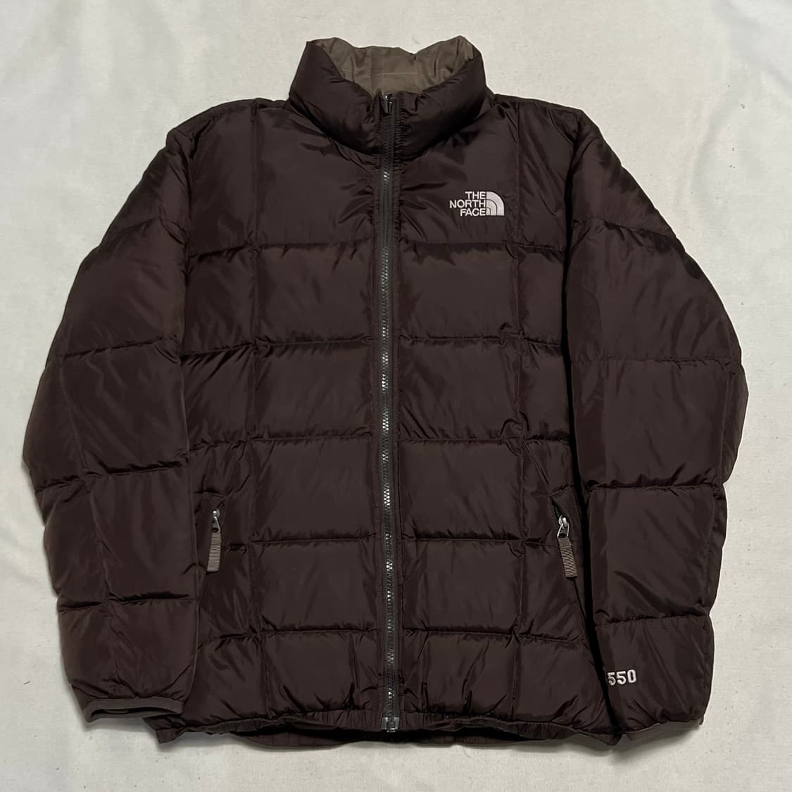 XL 노스페이스 550 리버시블 브라운 패딩 상품이미지2