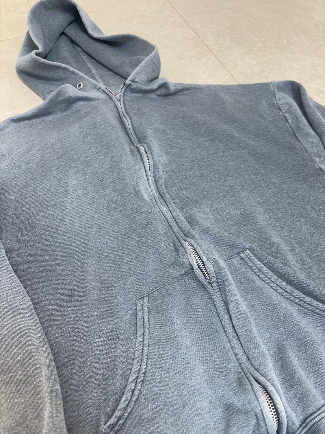 Faded 빈티지 후드집업 상품이미지2