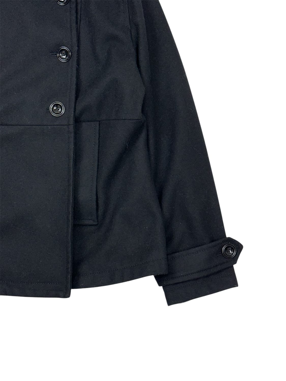 GAP 하이넥 더블 버튼 울 피코트 상품이미지3