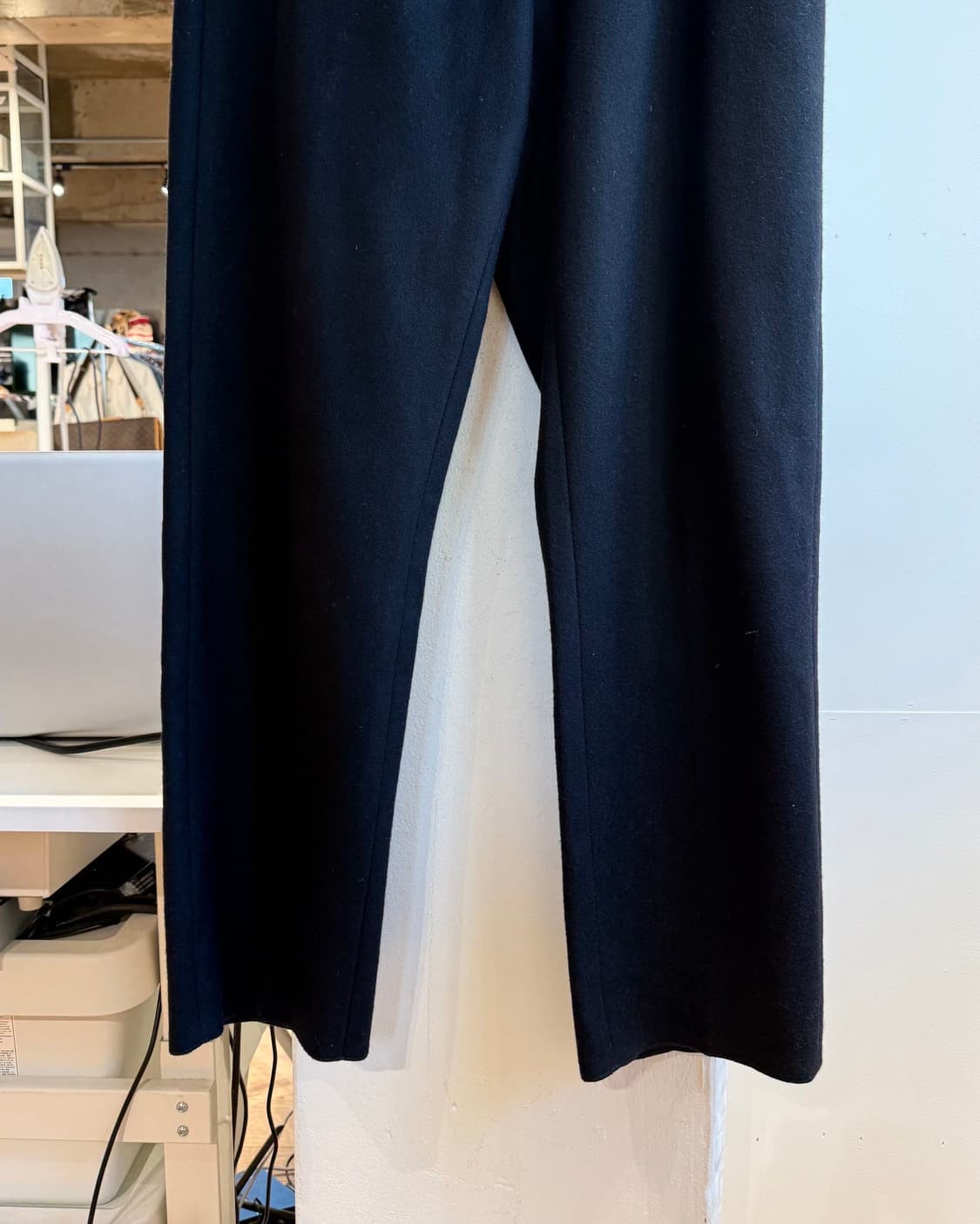 mm6 블랙 울 슬랙스 팬츠  상품이미지4