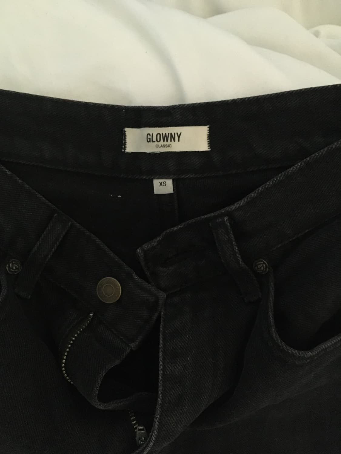 글로니 제인진 glowny jane jeans 블랙 XS 상품이미지3