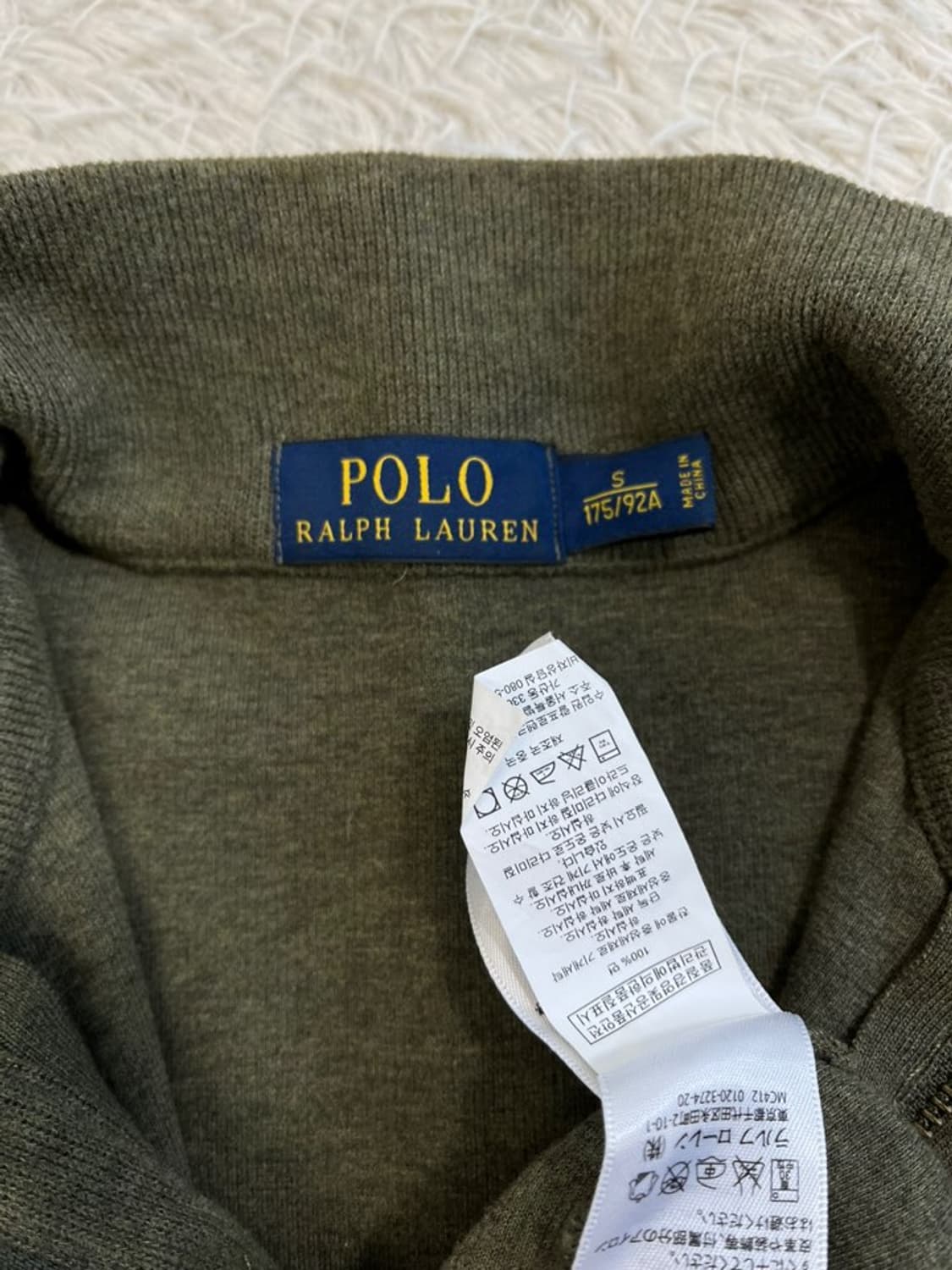 폴로 랄프로렌 반집업 티셔츠/#379 상품이미지5