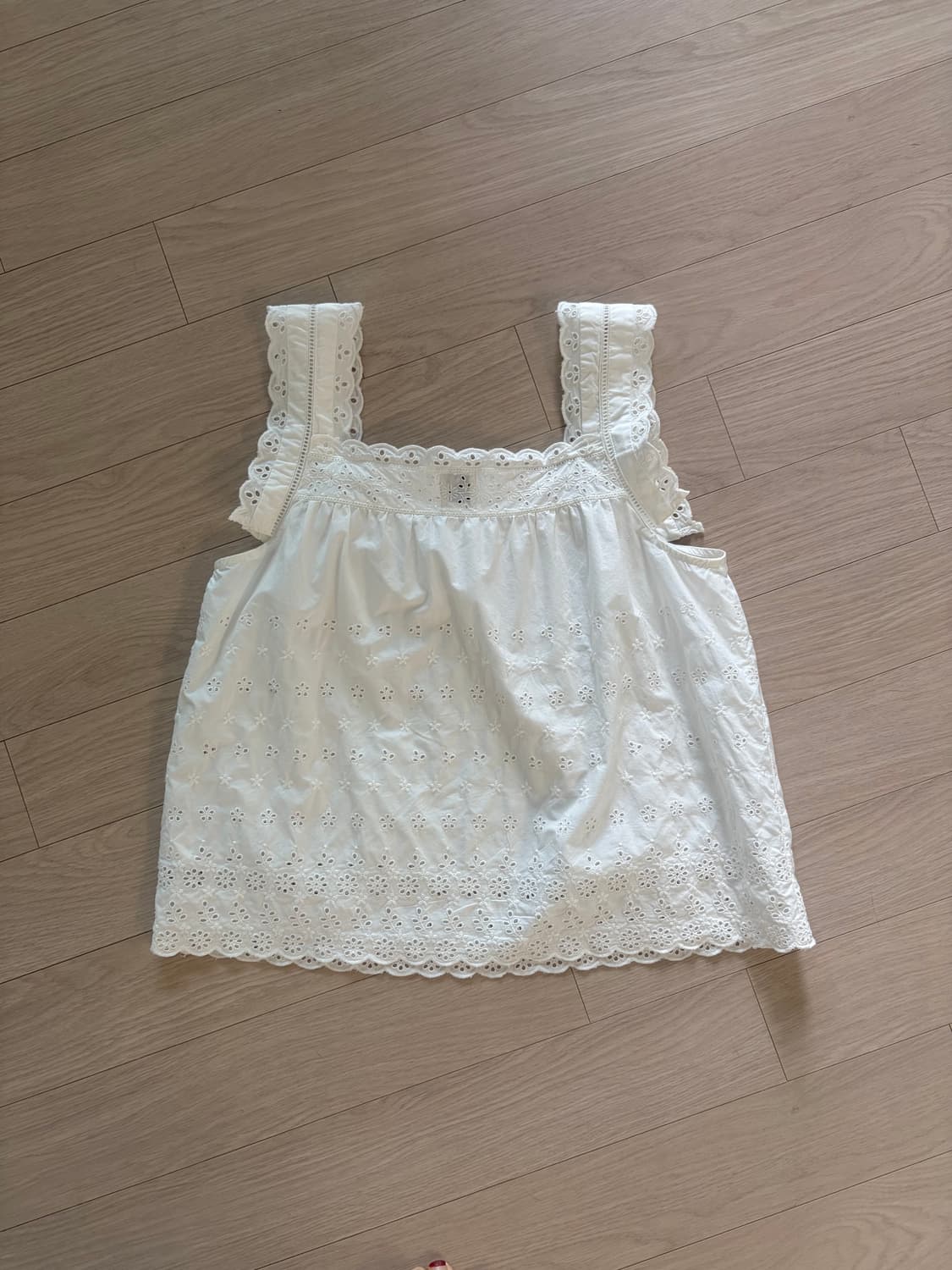 GAP × DÔEN Eyelet Blouse (XS) 상품이미지4