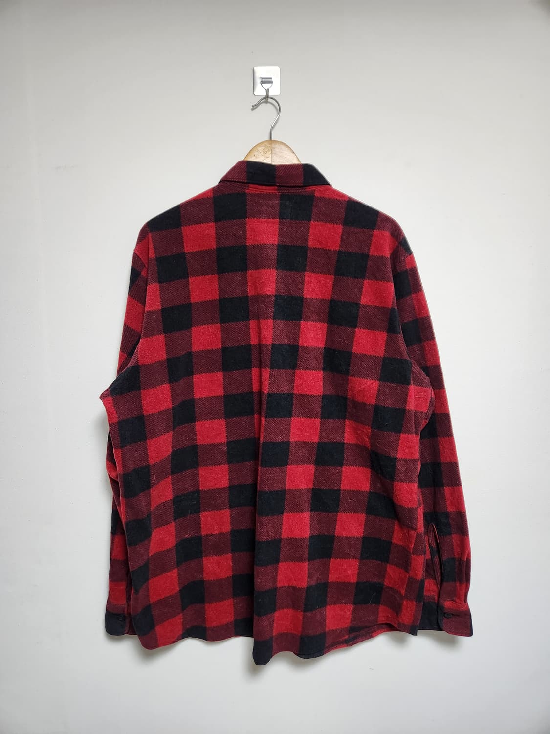 랭글러Wrangler 체크 플란넬 셔츠 XL - S76 상품이미지2