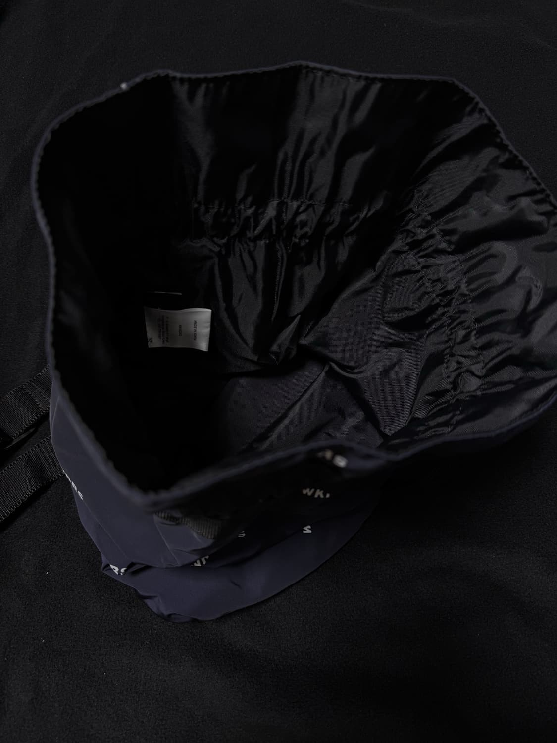 위켄더스 드로스트링백 네이비 (wkndrs) 상품이미지4