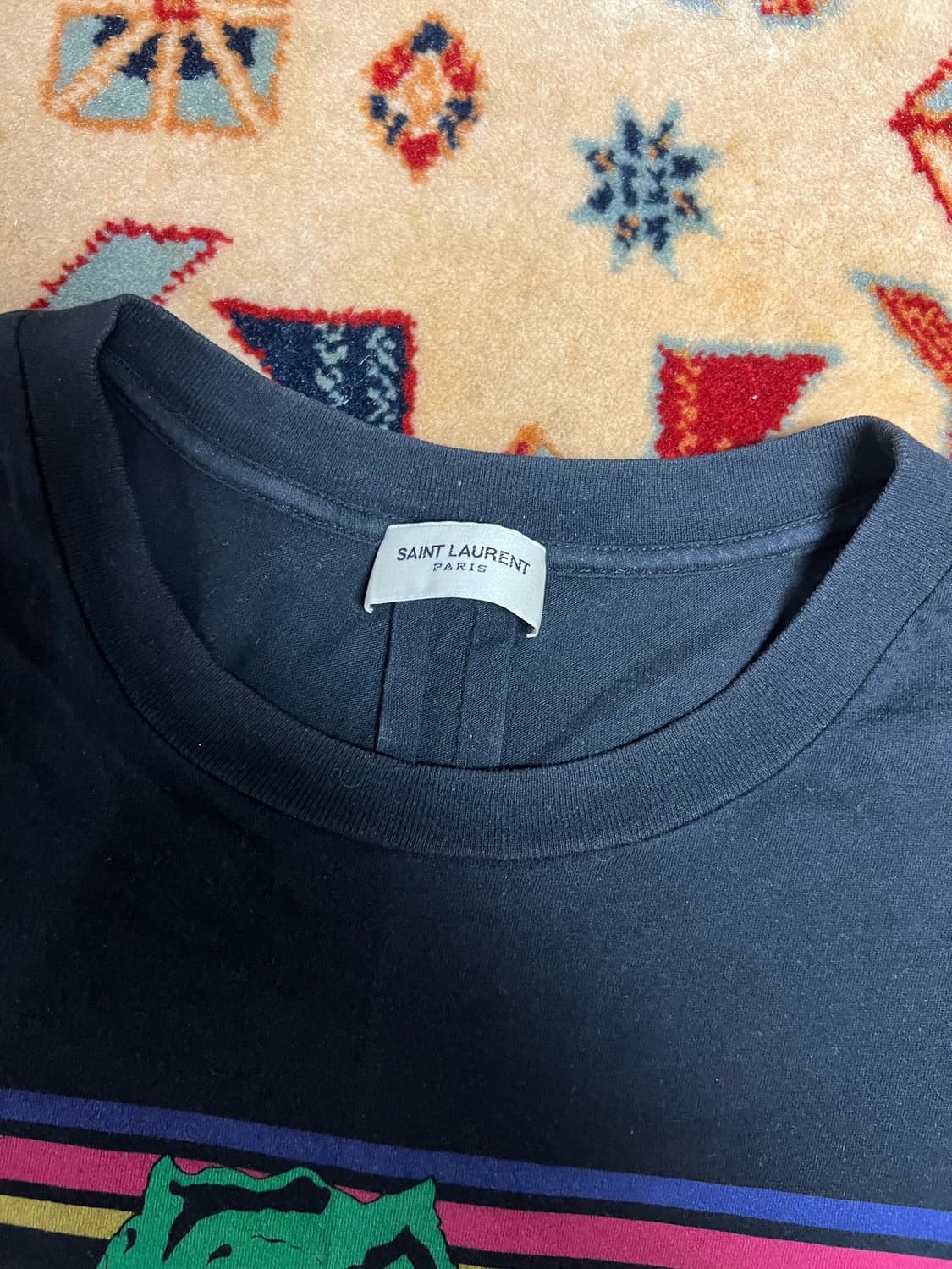 생로랑 티셔츠 Saint Laurent T-Rex Dinosaur  상품이미지5