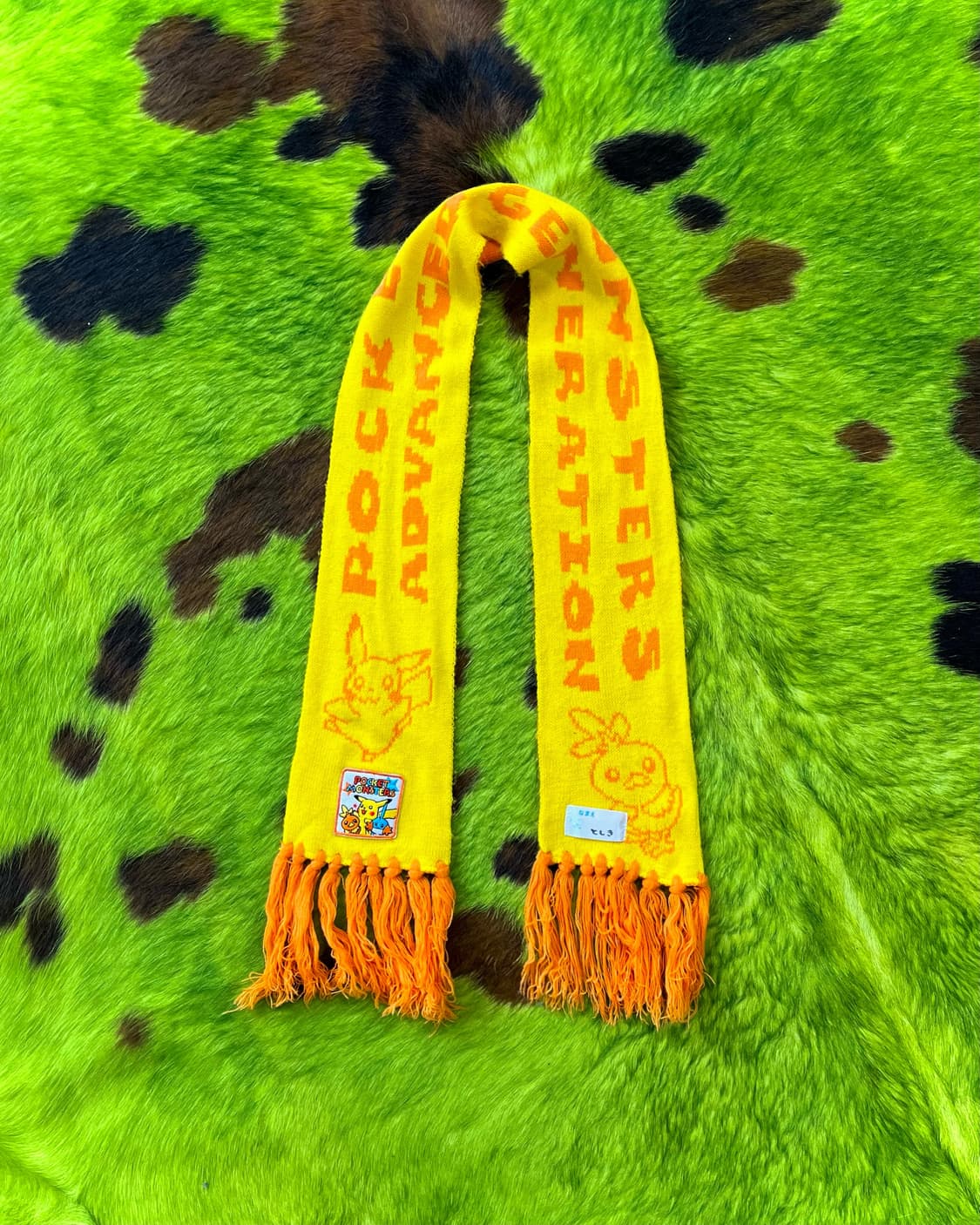 Pokemon Official Vintage Tassel Muffler 상품이미지2