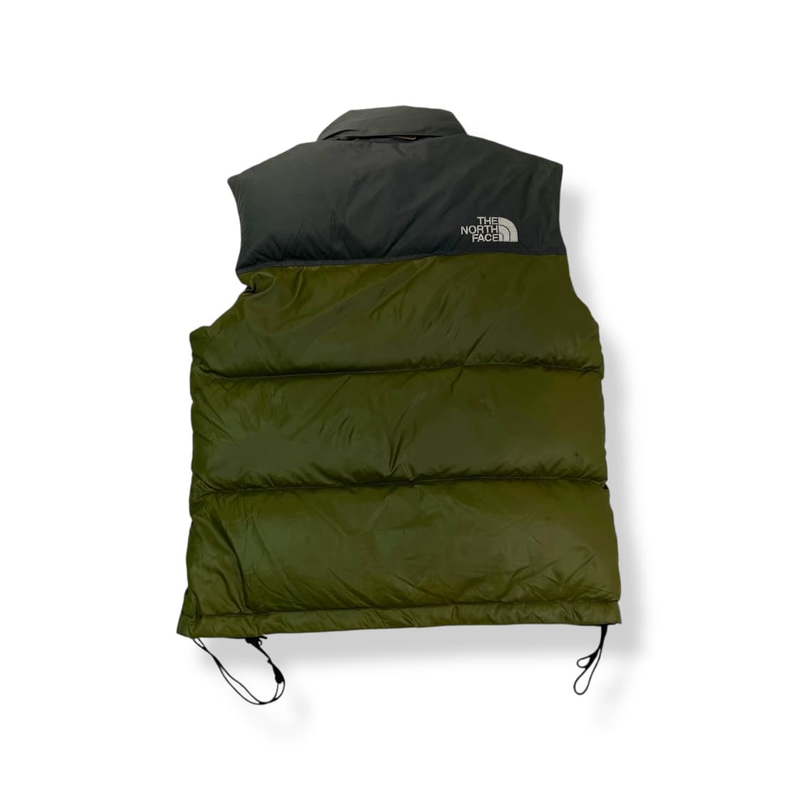 100 노스페이스1996 카키 눕시 조끼 패딩 상품이미지2