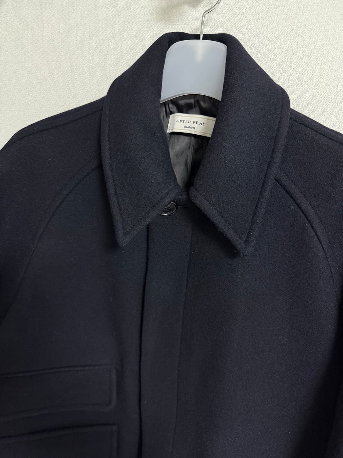 애프터프레이 투어리스트 발마칸코트 네이비 상품이미지3