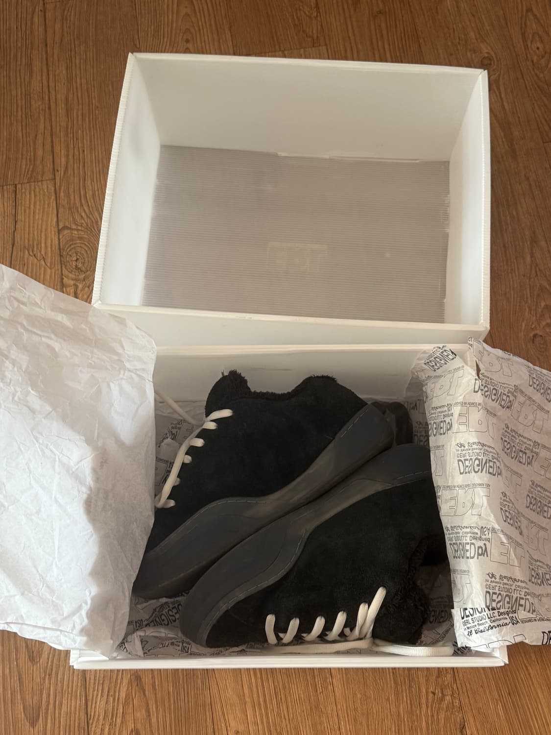 [11] erl vamp skate shoe black 상품이미지5