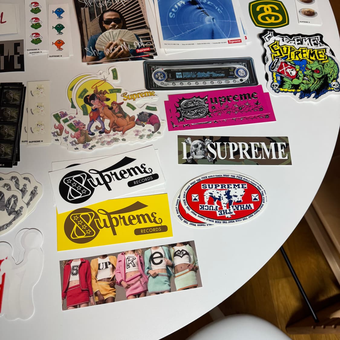 슈프림 박스로고 스티커 팝니다(스투시, 팔라스 등) 상품이미지4