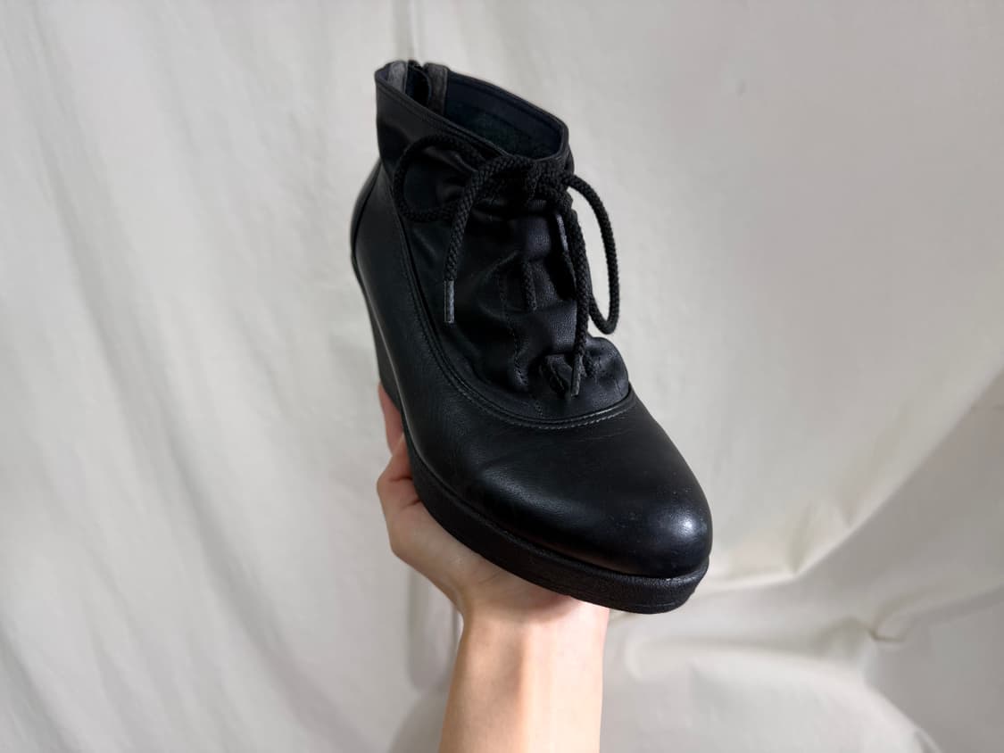 Sora of Air 웨지힐 부츠 (Made in Japan) 상품이미지3