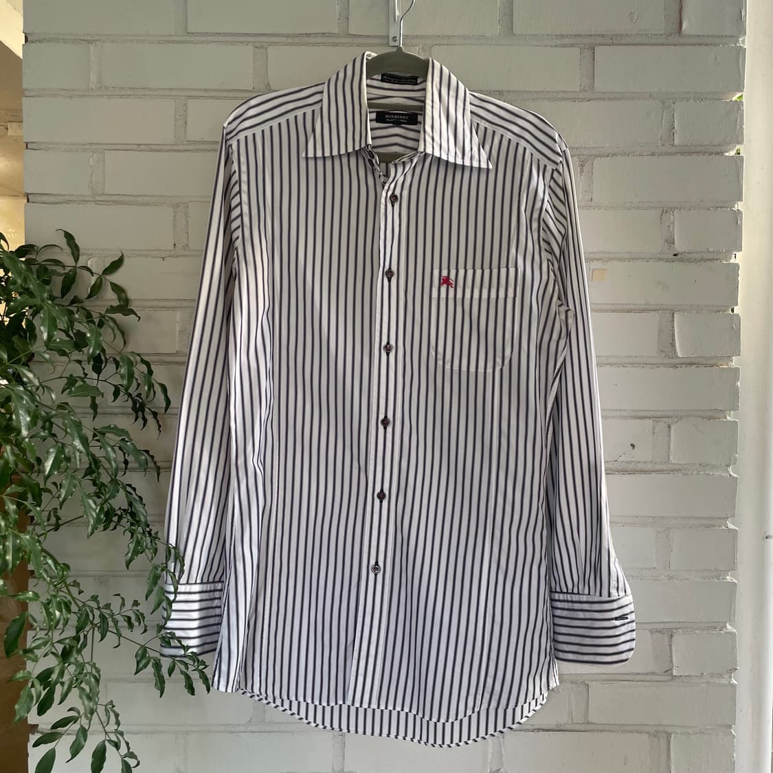 버버리 블랙라벨 스트라이프 셔츠 상품이미지1