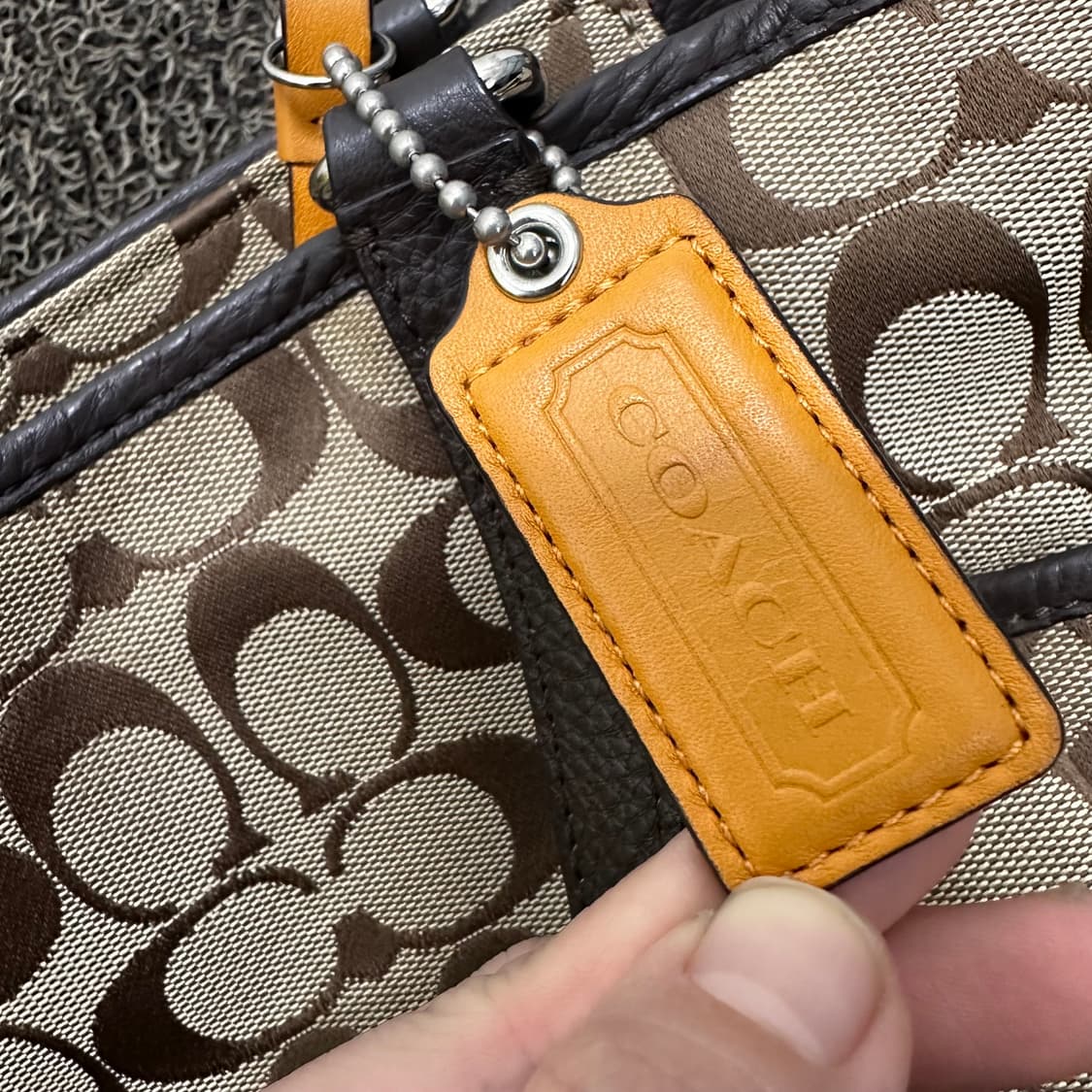 COACH 코치 여성 시그니처 캔버스 토트백 숄더백 상품이미지5