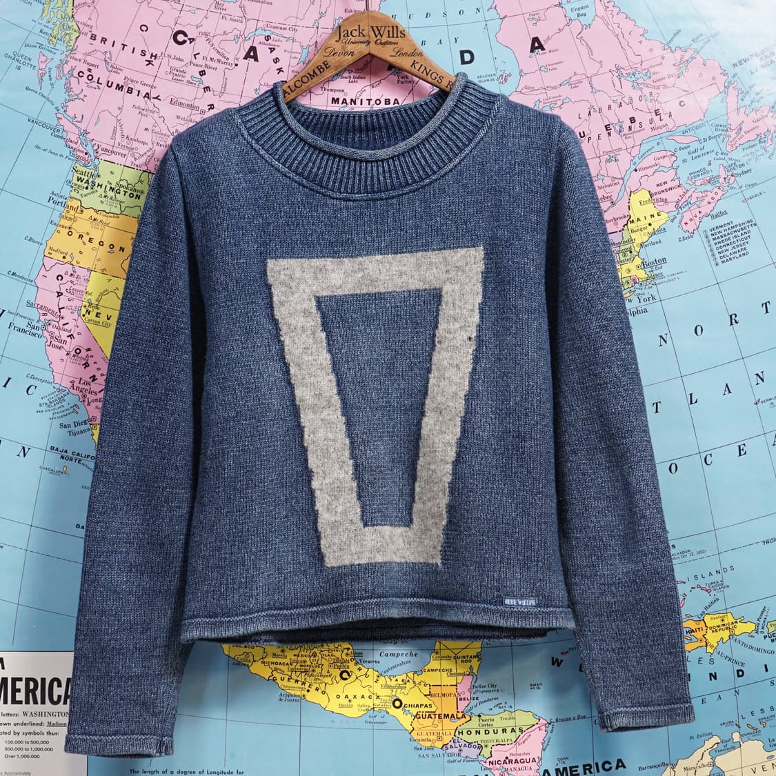 덴마크 Blue Willis 인디고 니트 상품이미지1