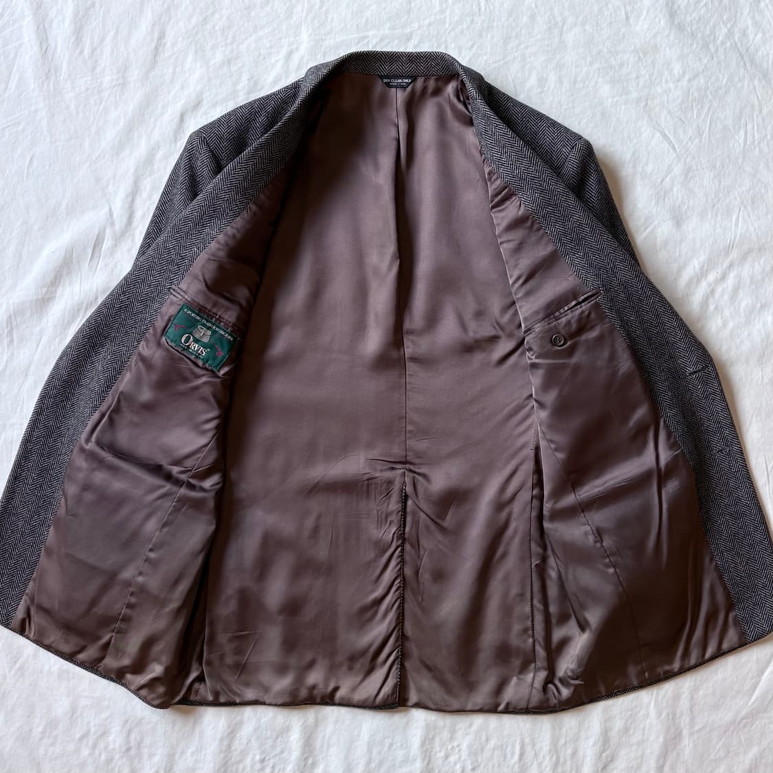 [100] 80s USA ORVIS 울 헤링본 트위드 2B 스포츠자켓 상품이미지5