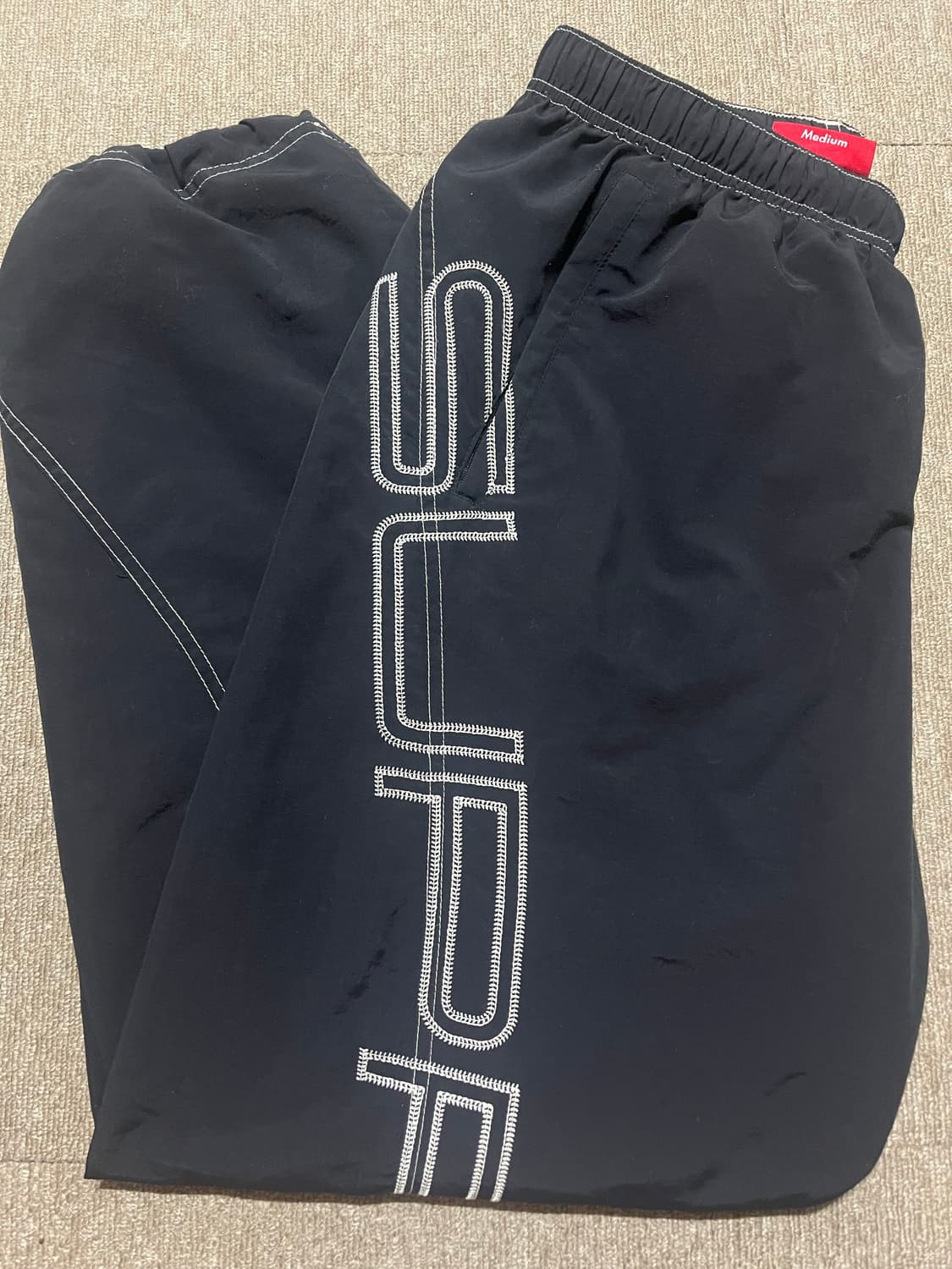 슈프림 25ss 스펠아웃 트랙 팬츠 m 상품이미지1