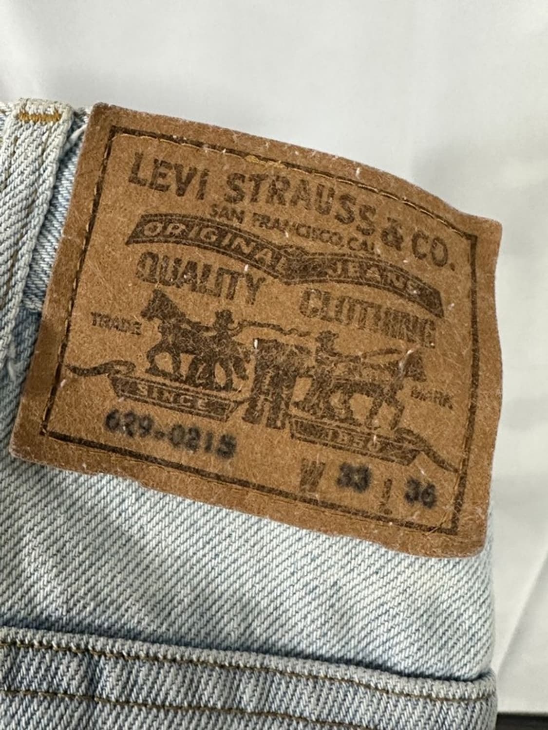 [W33L36] LEVI'S 리바이스629 90s 오렌지탭빈티지 상품이미지5