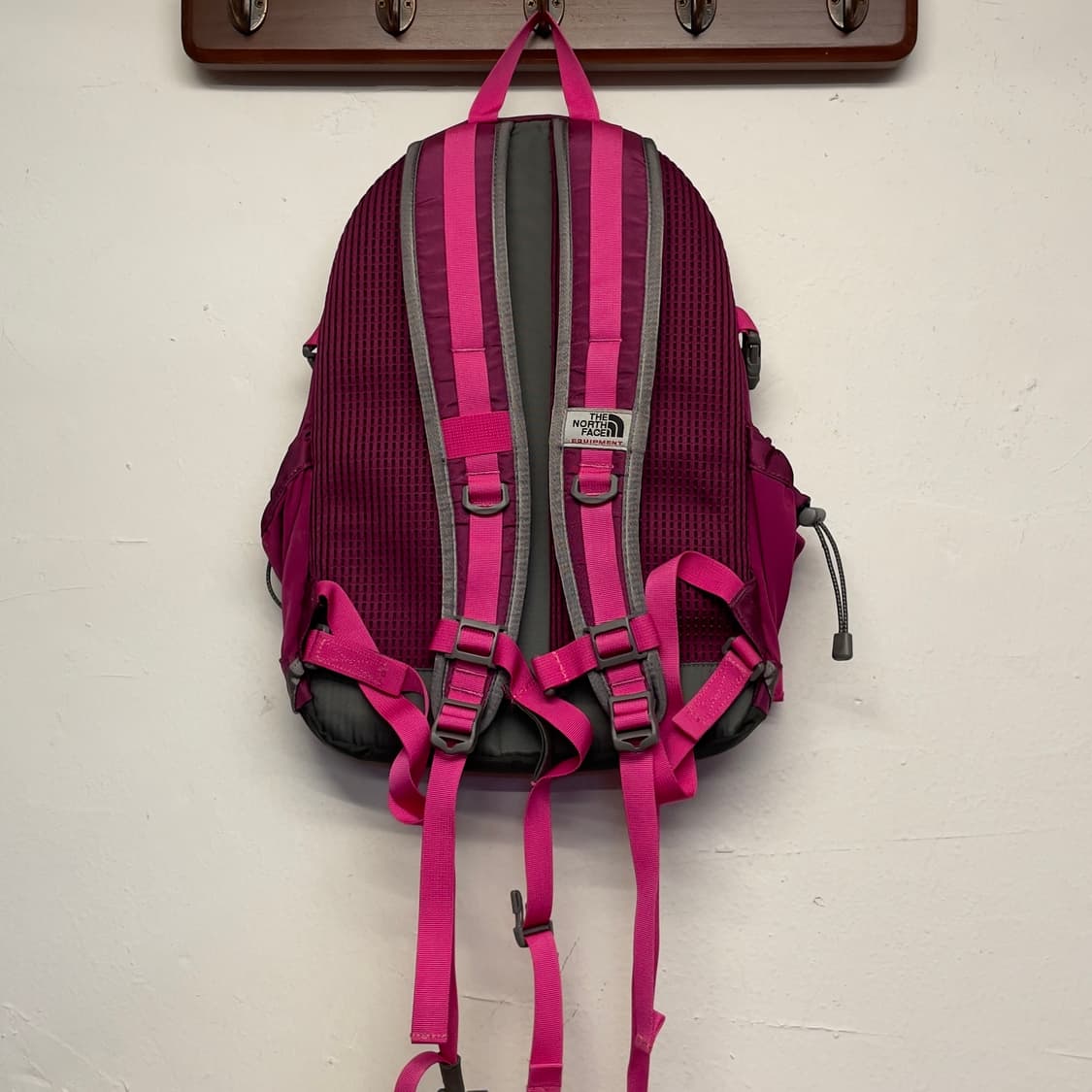 노스페이스 핑크 미니샷 백팩   상품이미지4
